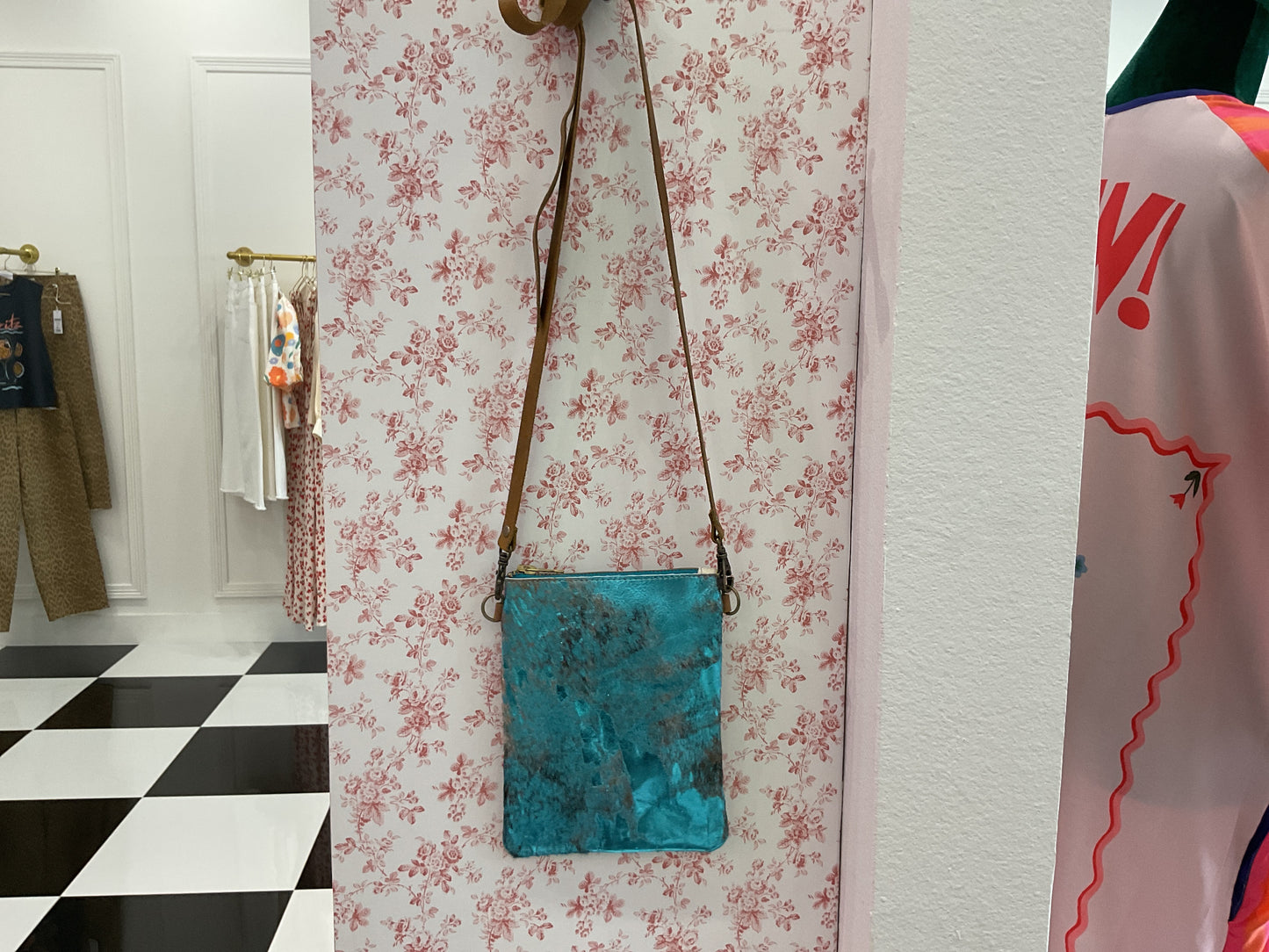 Leather crossbody