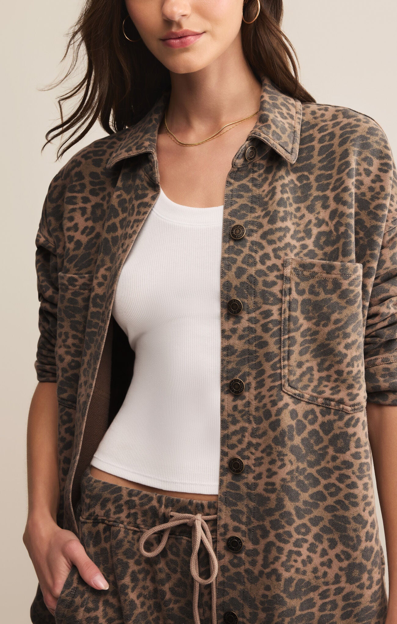 ALL DAY LEOPARD JACKET