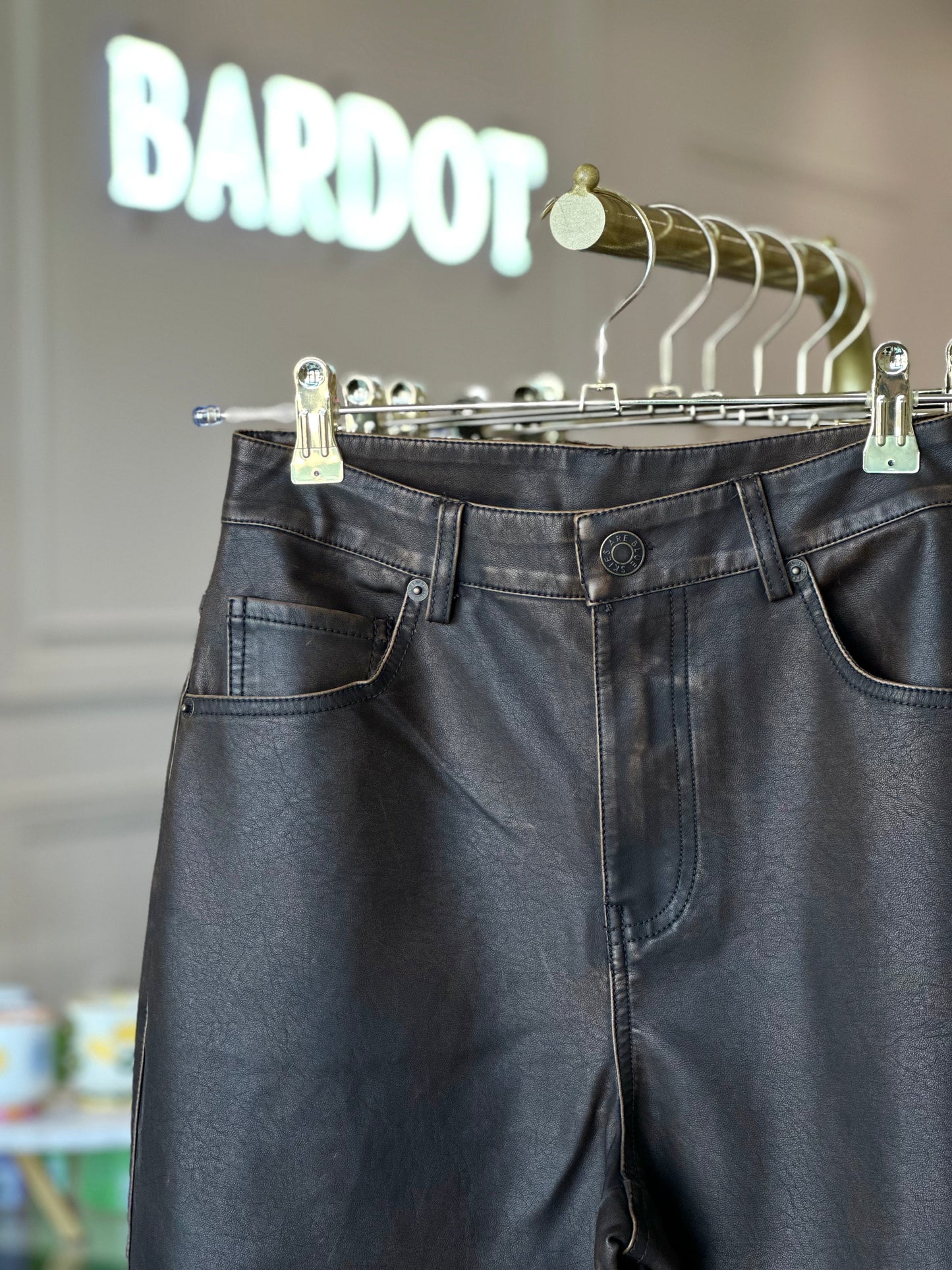 Rowan Faux Leather Pants