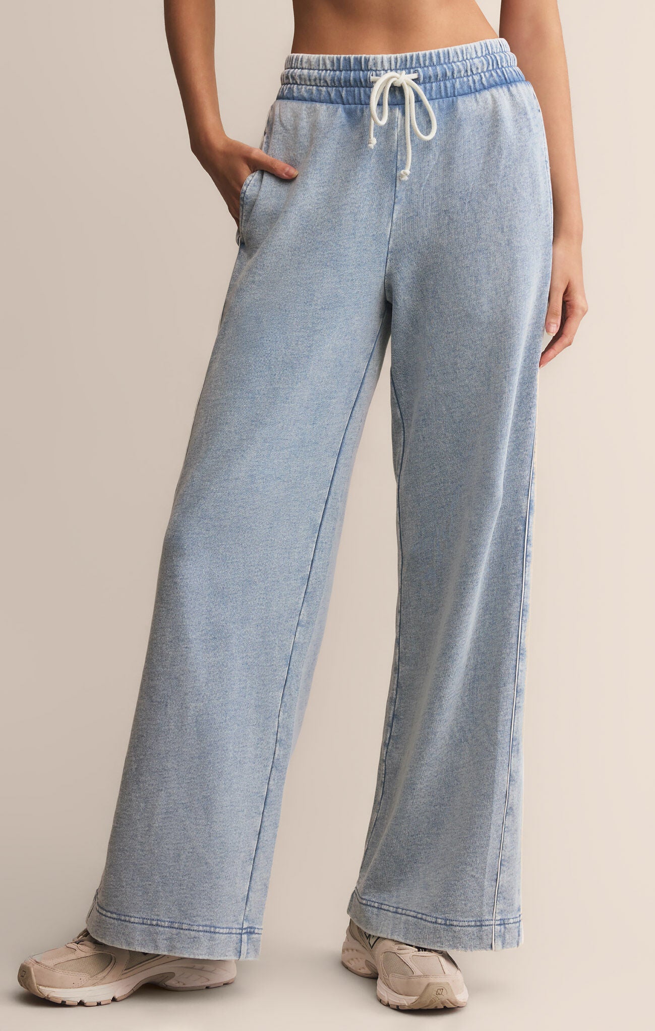 SPORT STRIPE KNIT PANT
