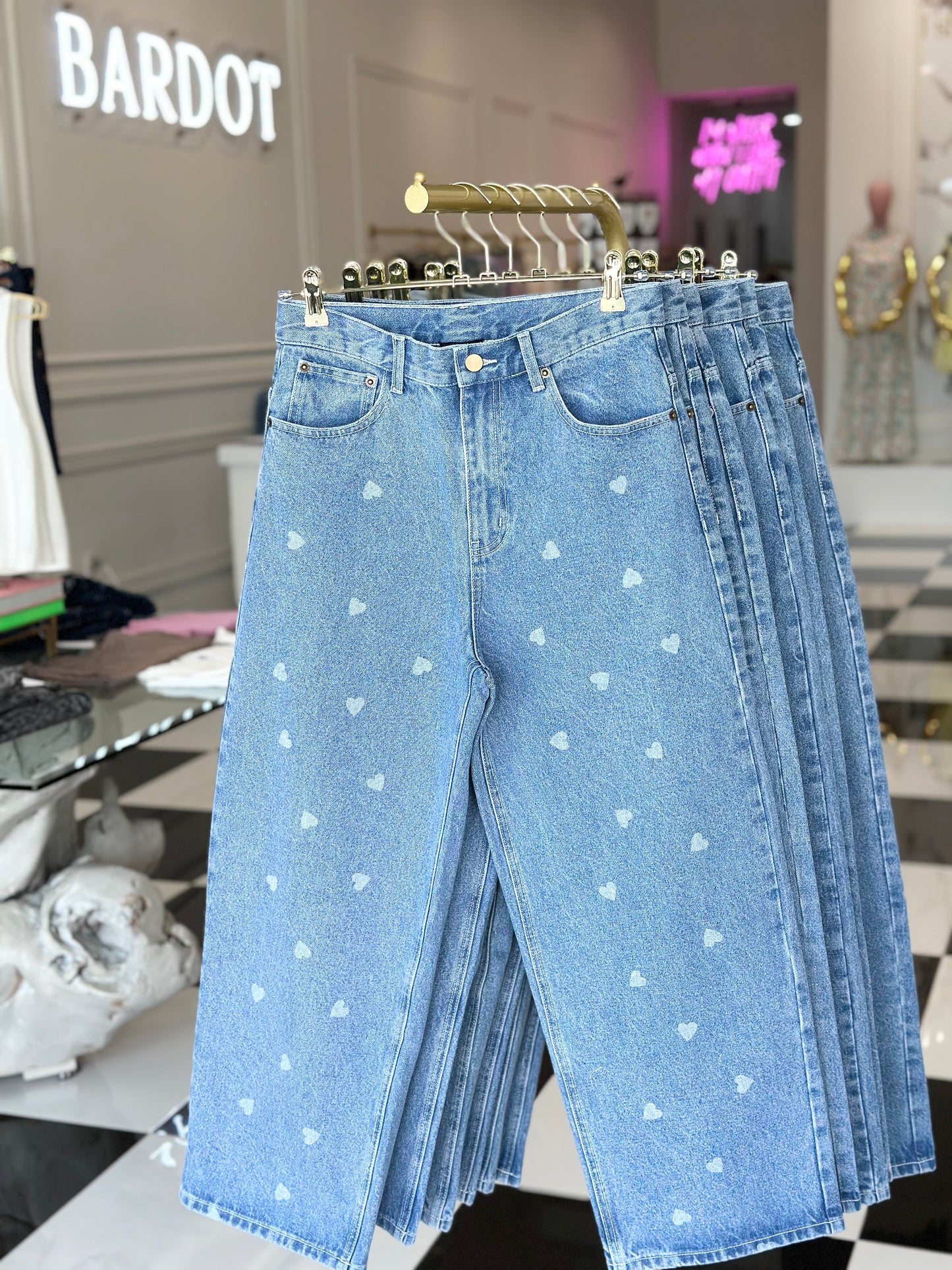 LOVE YOU MUCH DENIM
