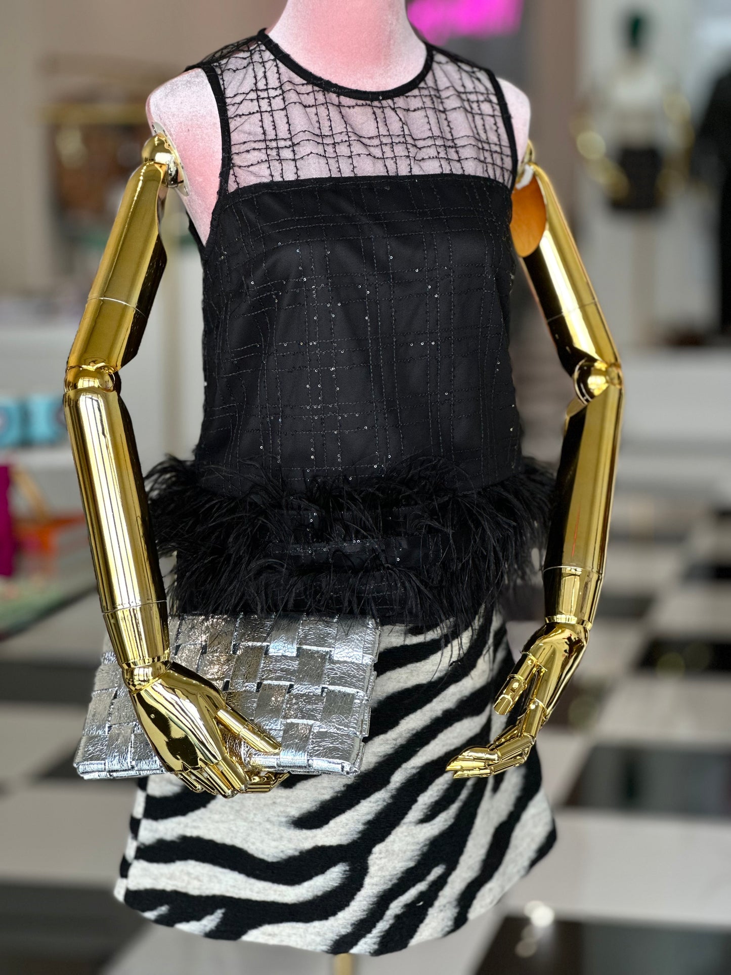 Ivanna zebra mini