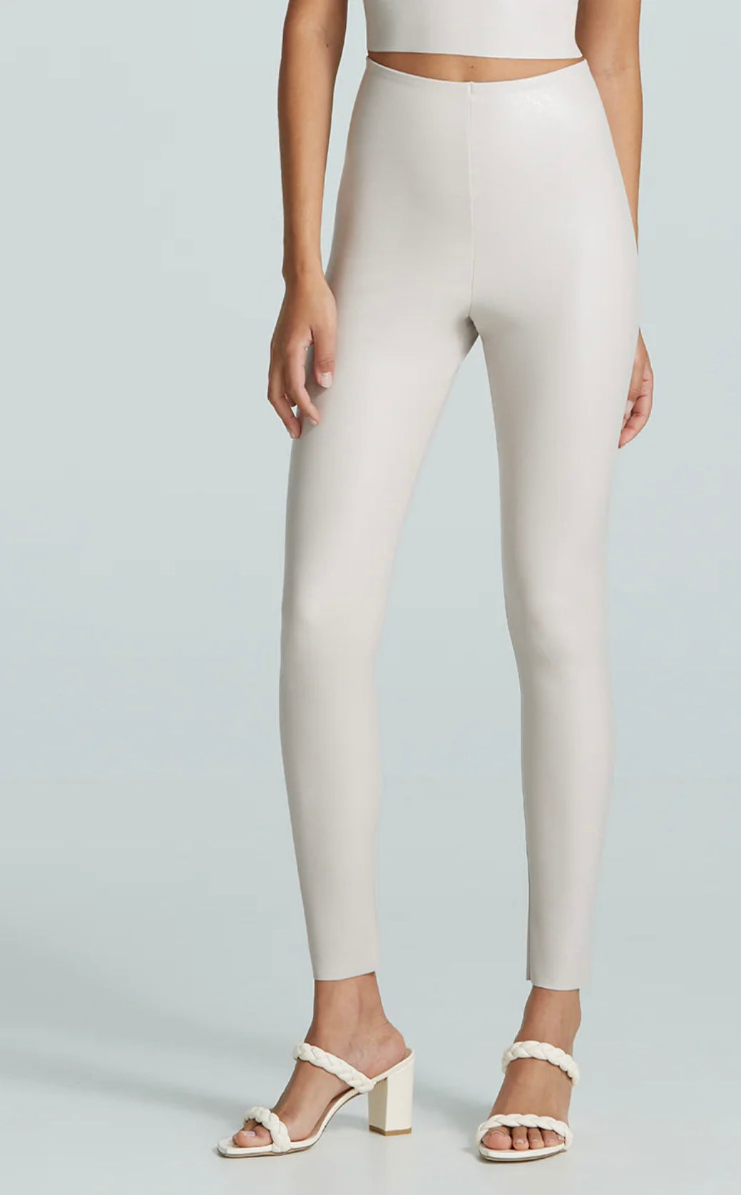 COMMANDO Faux leather legging porcelain FINAL SALE