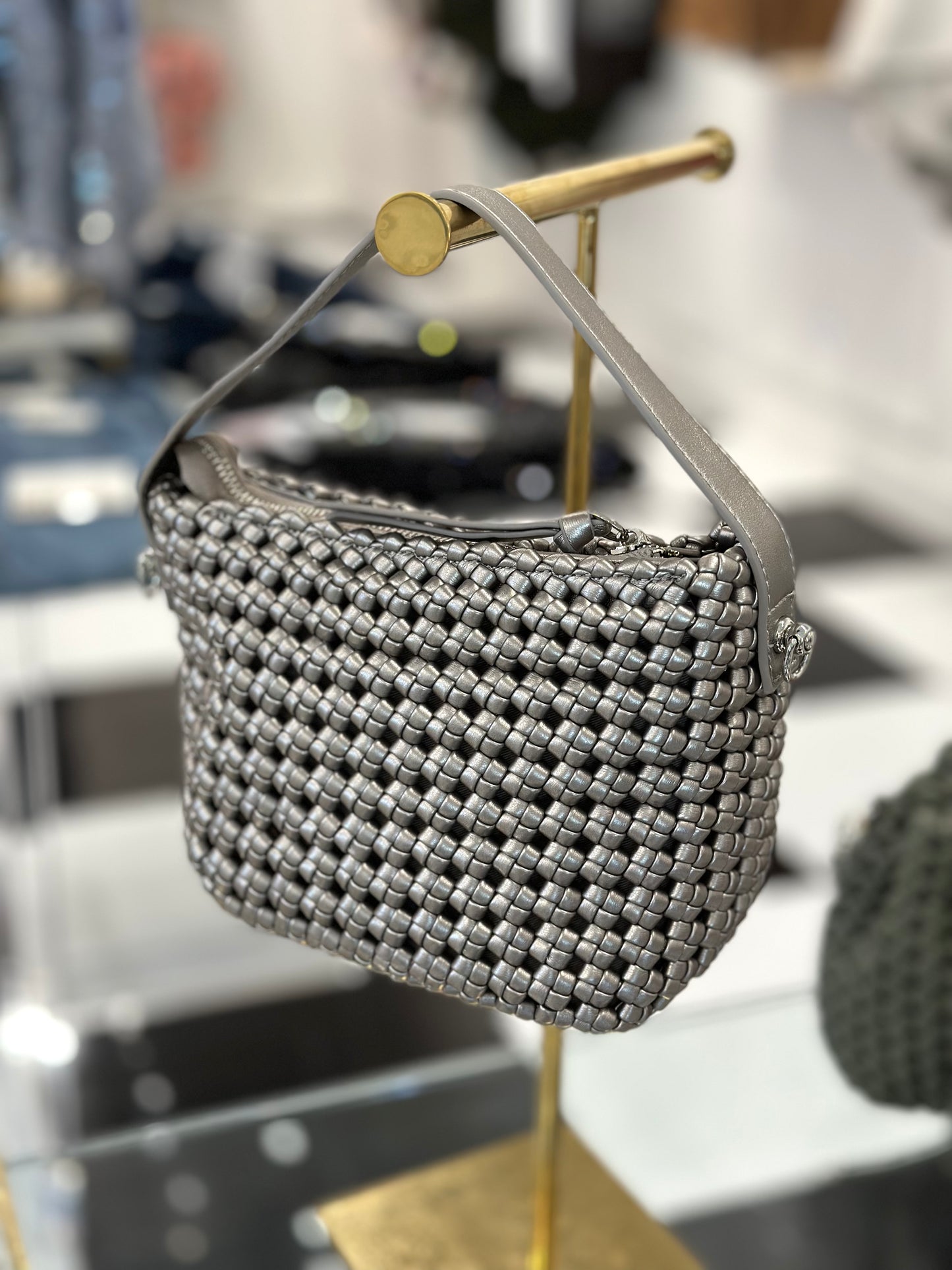 Caroline braided purse