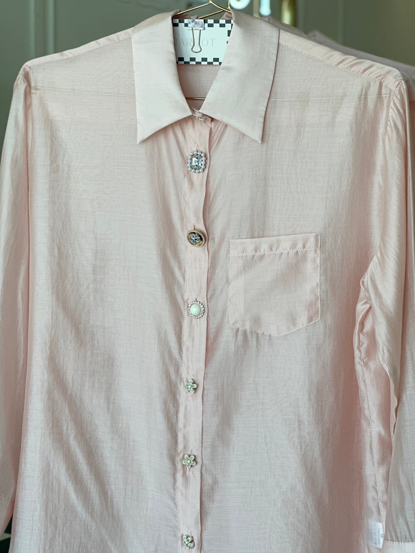 Arianna Silky Loose Shirt
