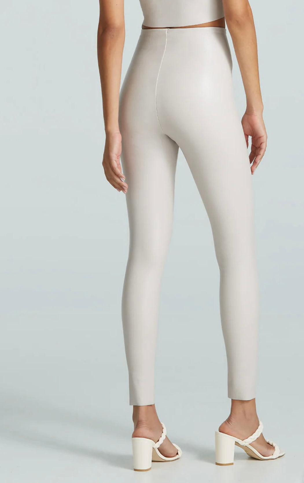COMMANDO Faux leather legging porcelain FINAL SALE