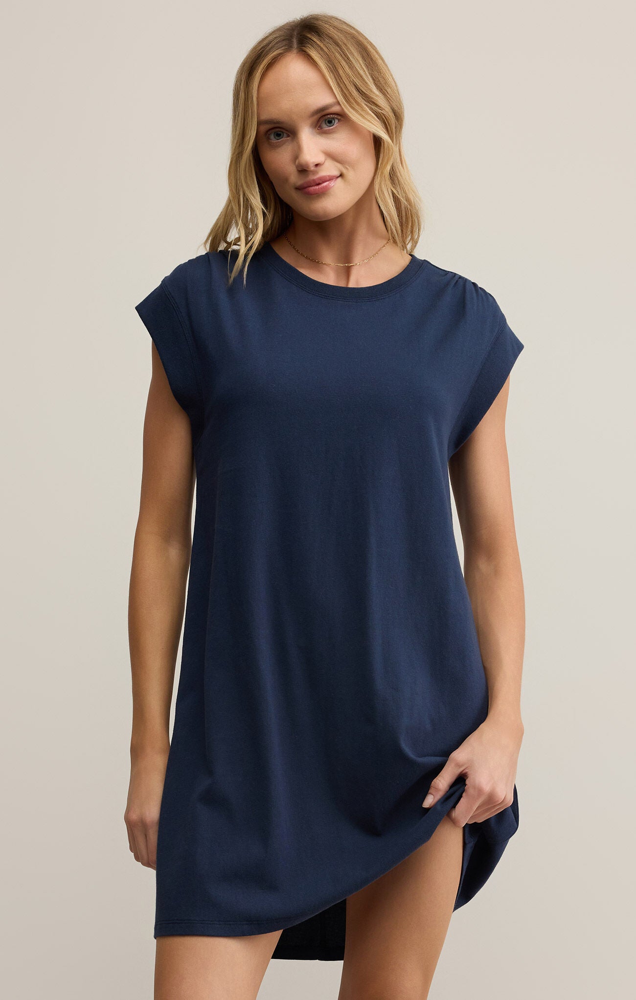 ROUTINE SHIFT MINI DRESS
