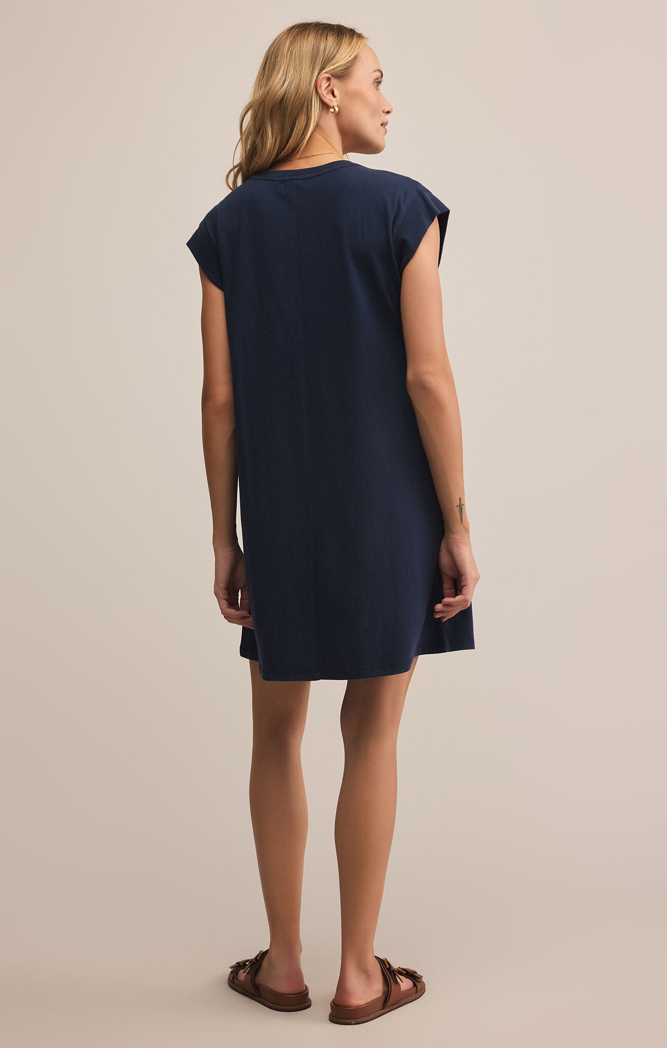 ROUTINE SHIFT MINI DRESS