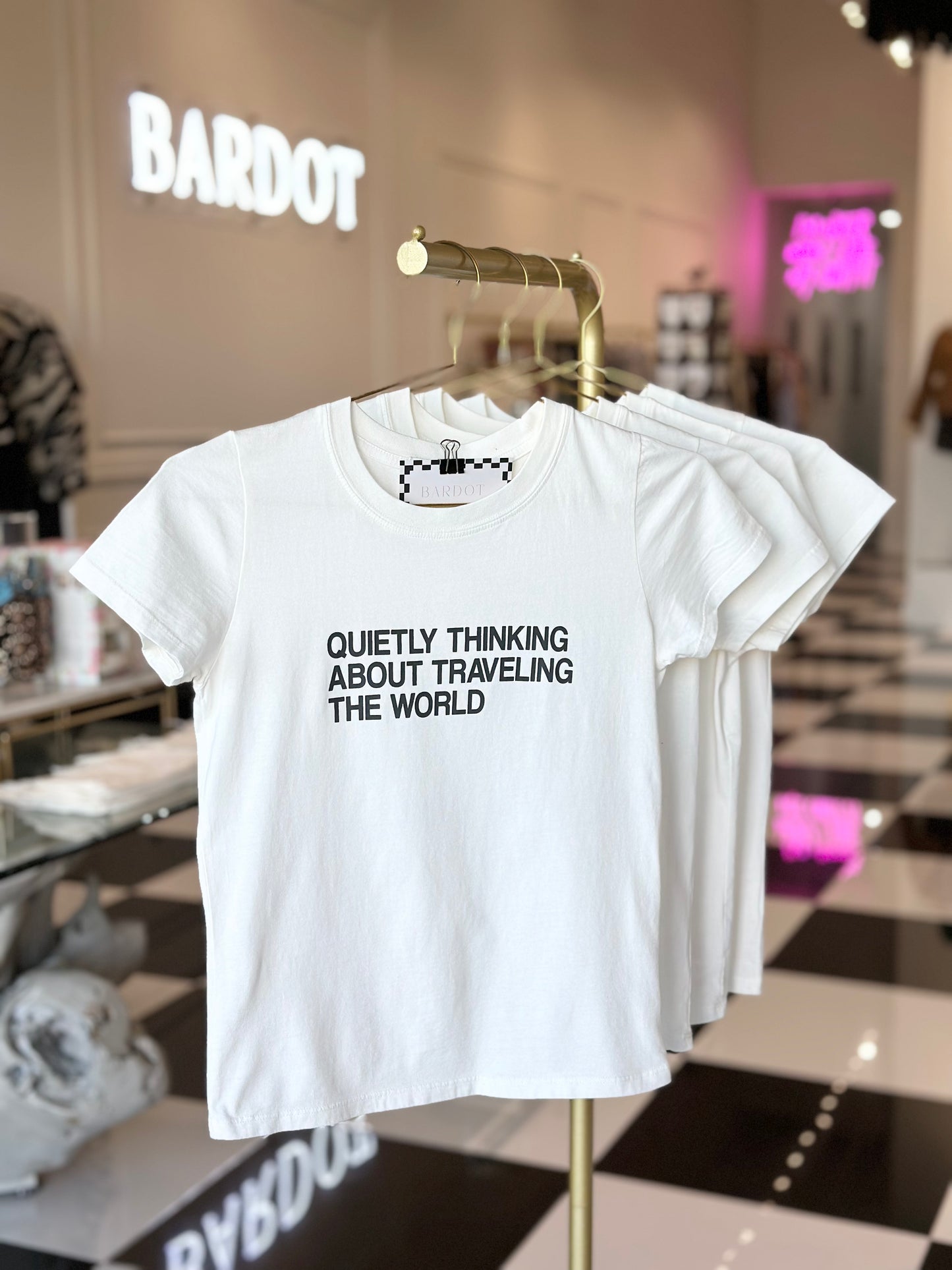 Traveling The World Baby Tee