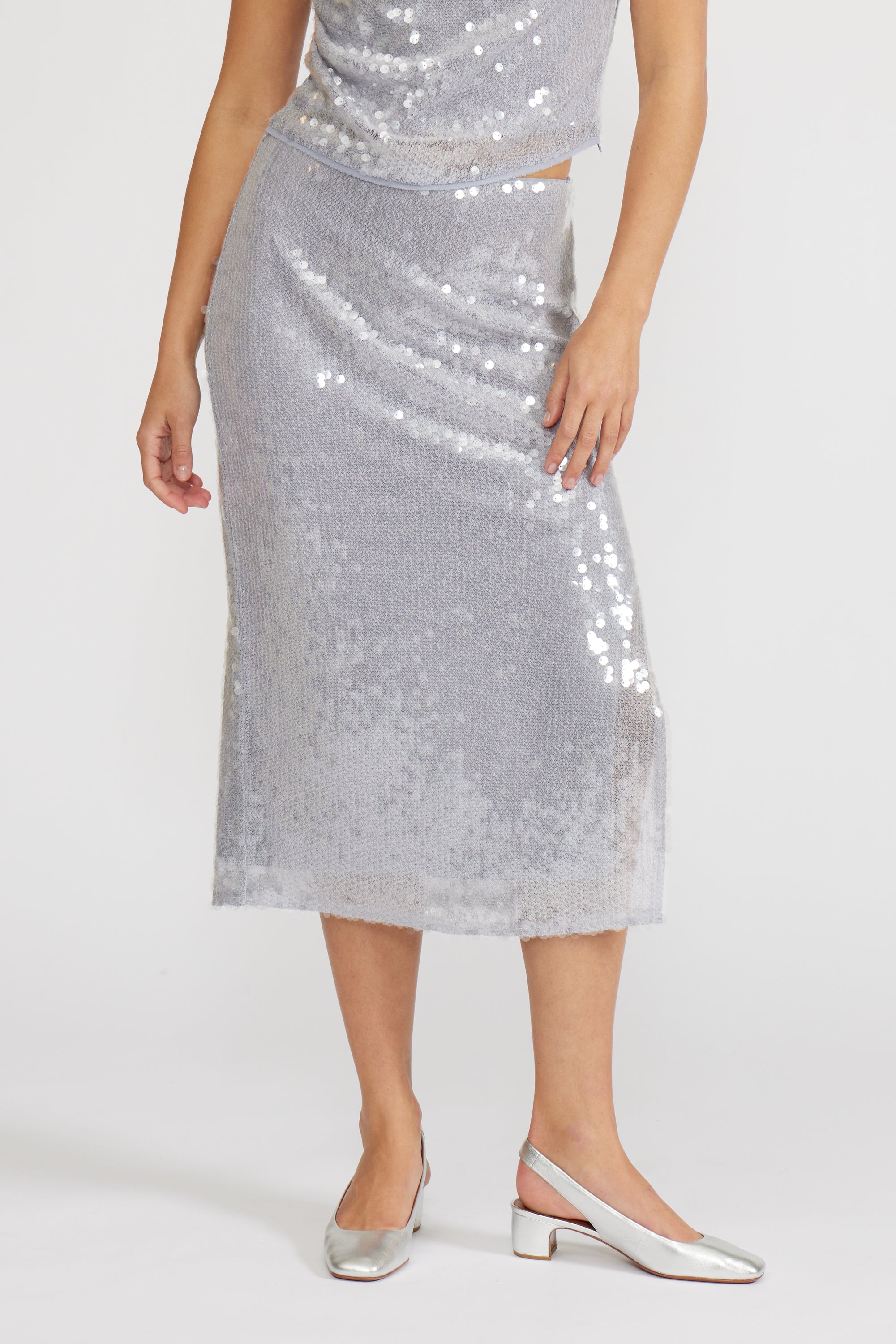 Emilia sequined skirt