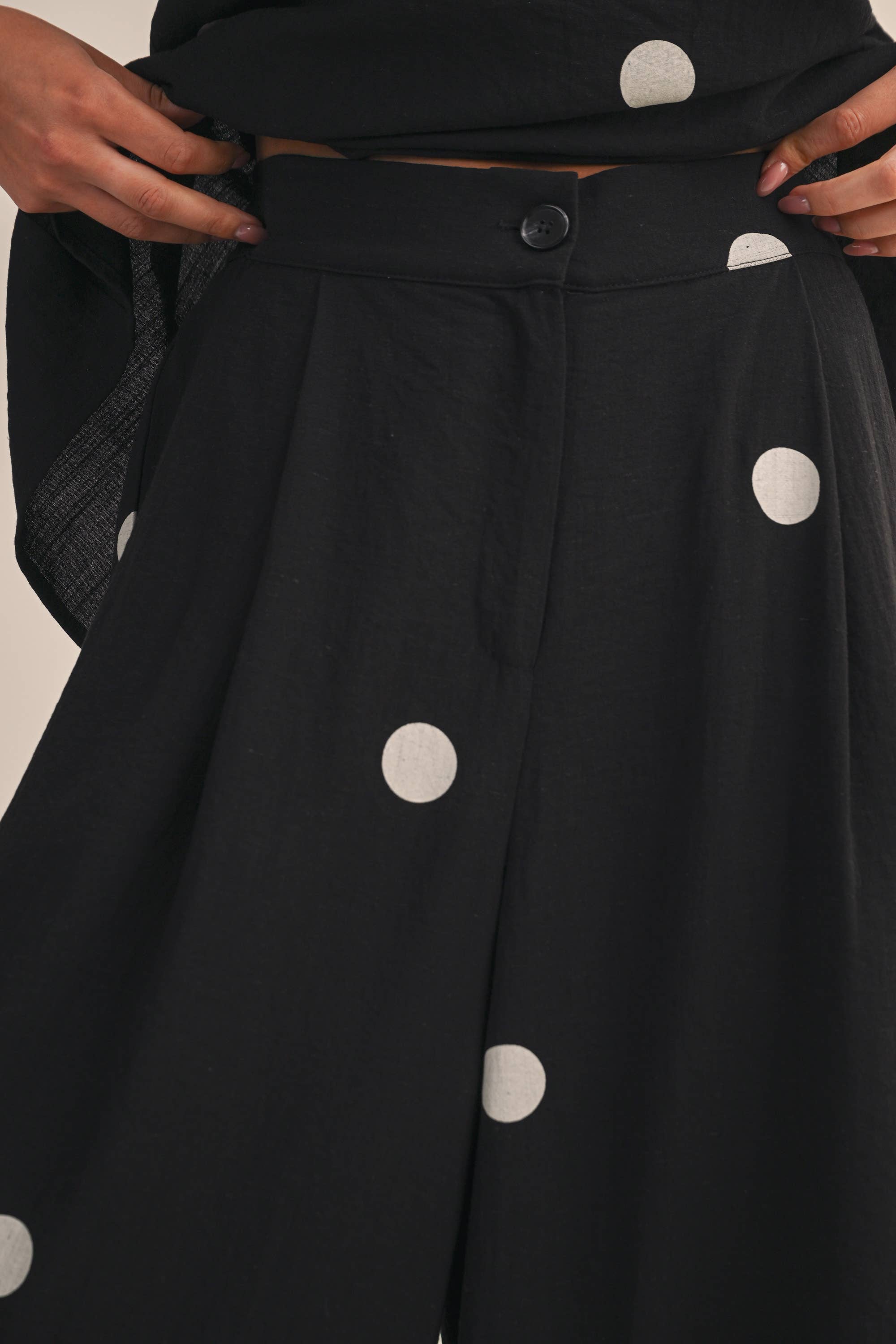 Maya polka dot set
