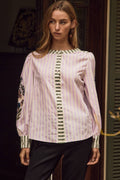 Polly embroidered top