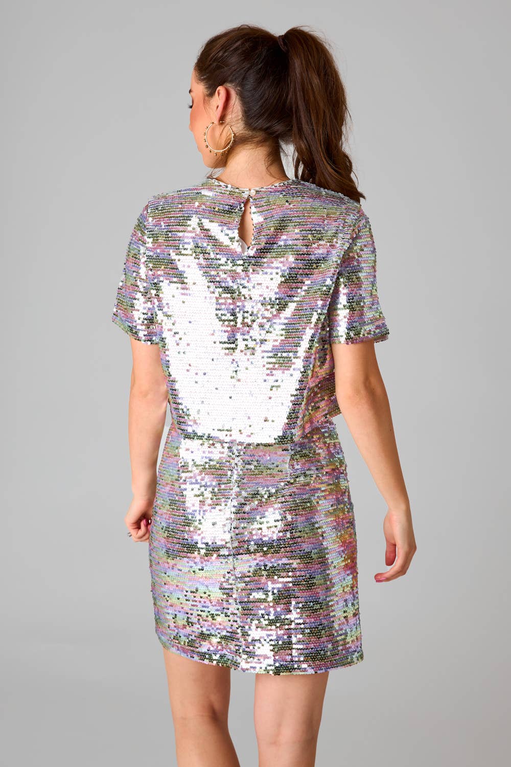 Spicy Breakfast Club Sequin Top And Skirt Set FINAL SALE