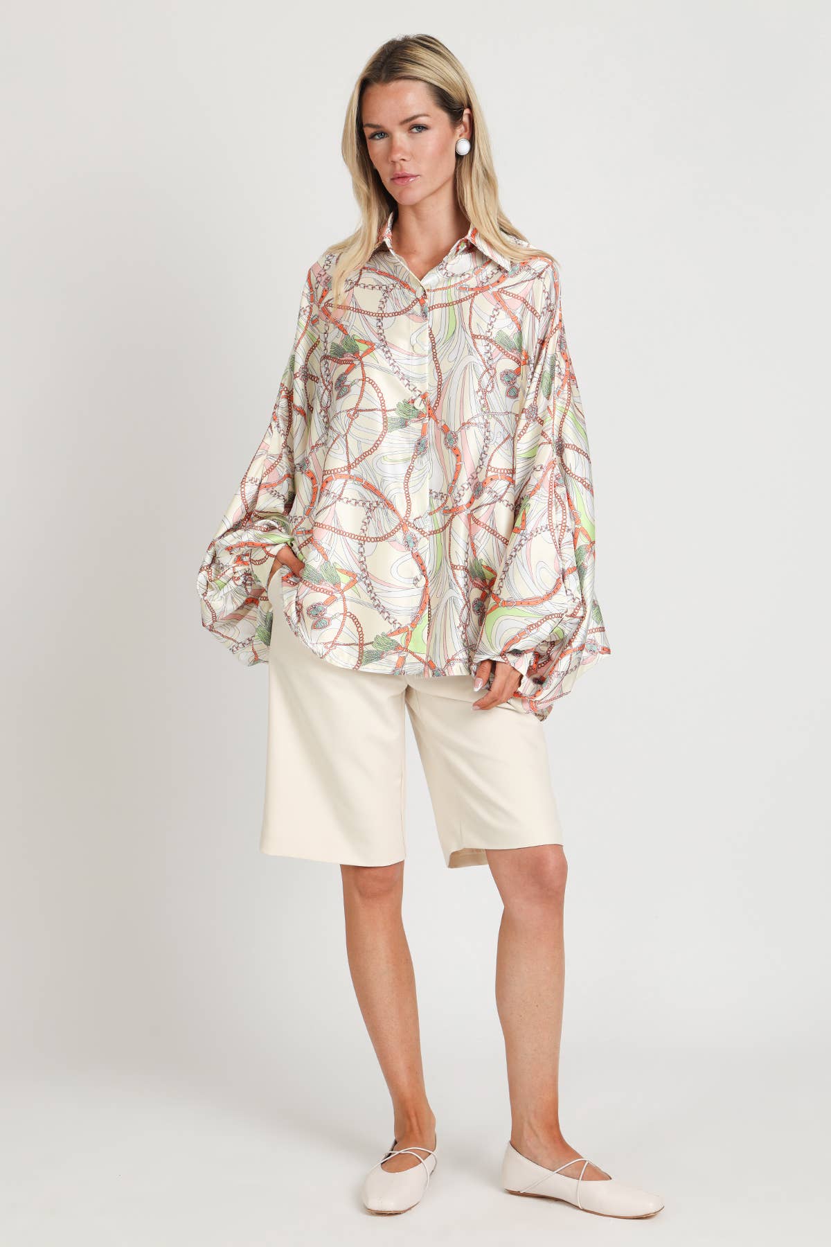 Mckinley satin top