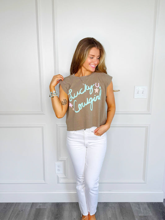 Lucky Cowgirl Tank