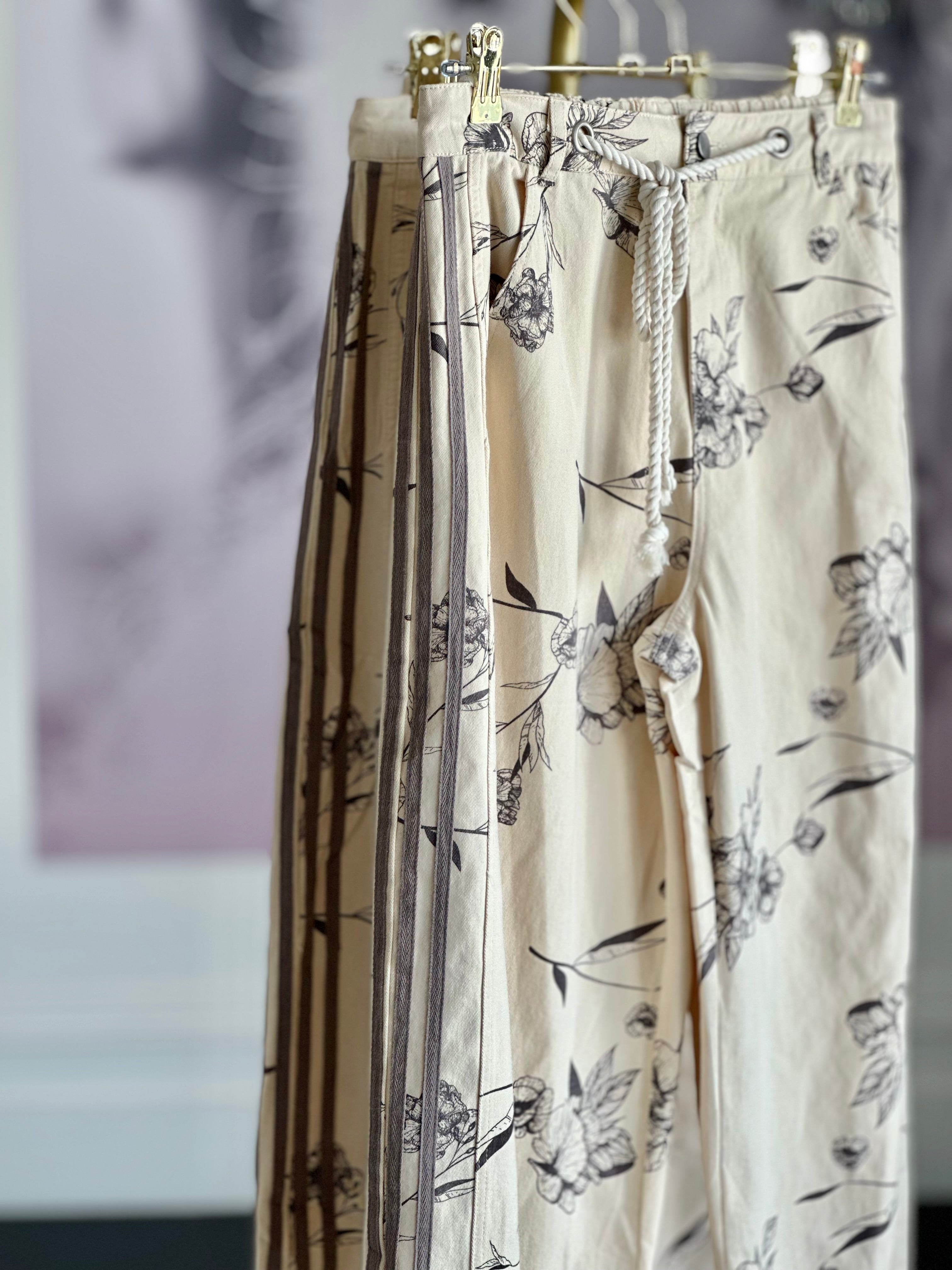 Grace printed Pull-on Pants