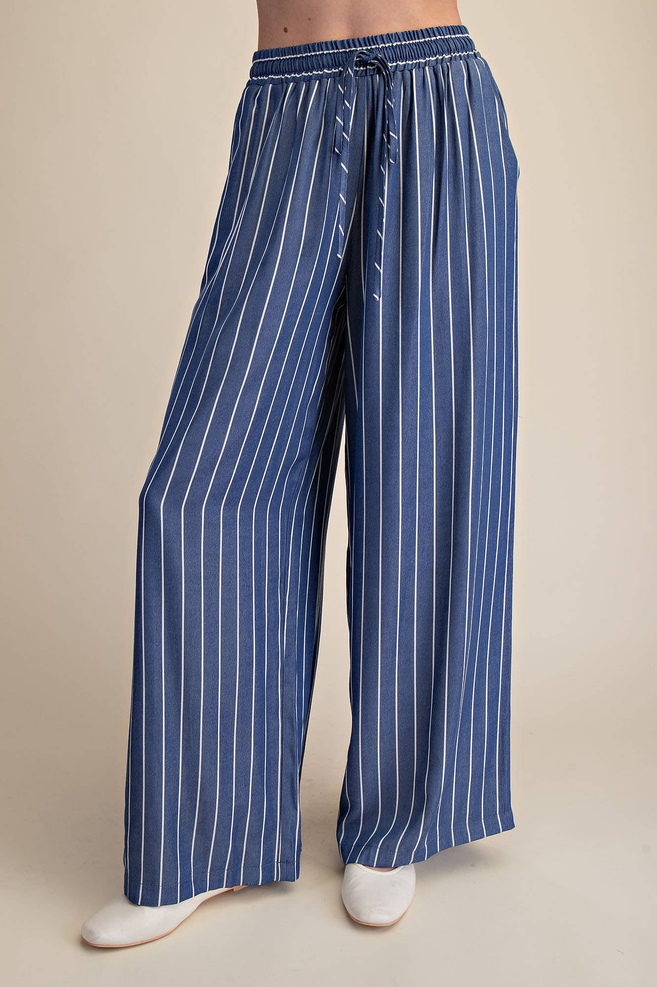 Eloise Stripe Wide Pants