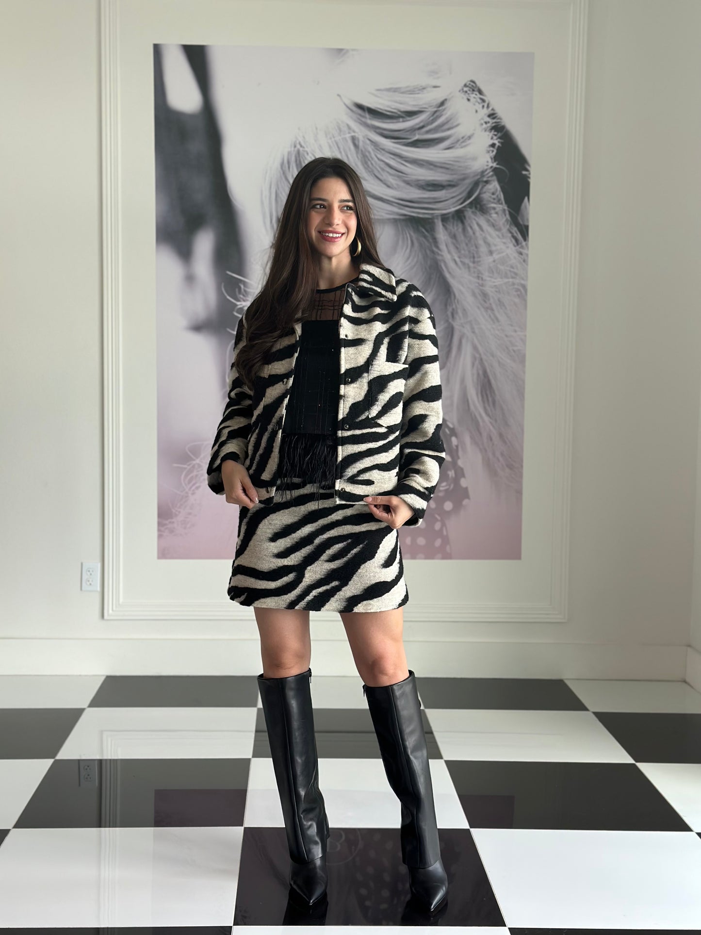Ivanna zebra mini