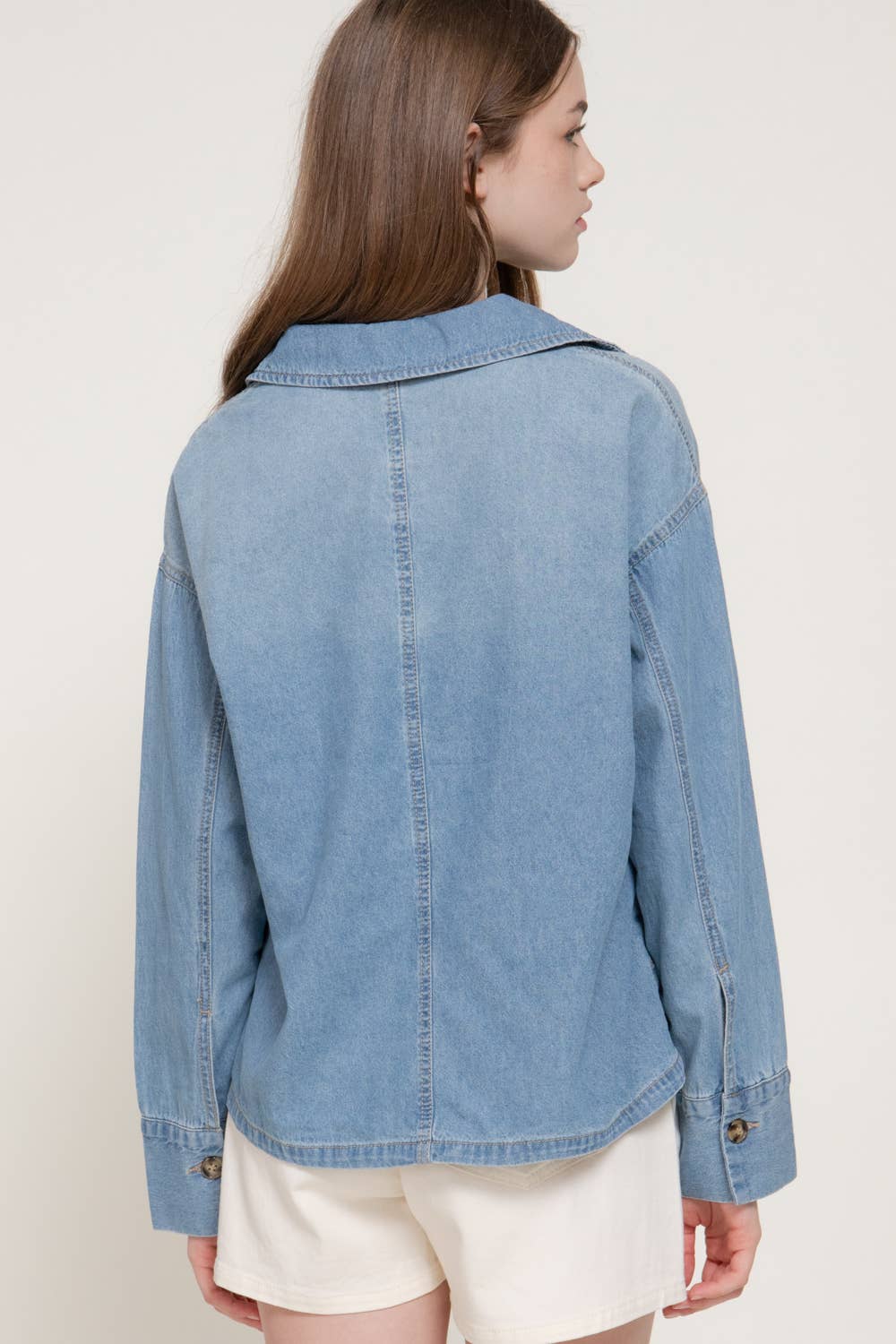 Blake Pullover Denim Shirt