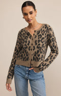 Wild outlook cardigan desert tan