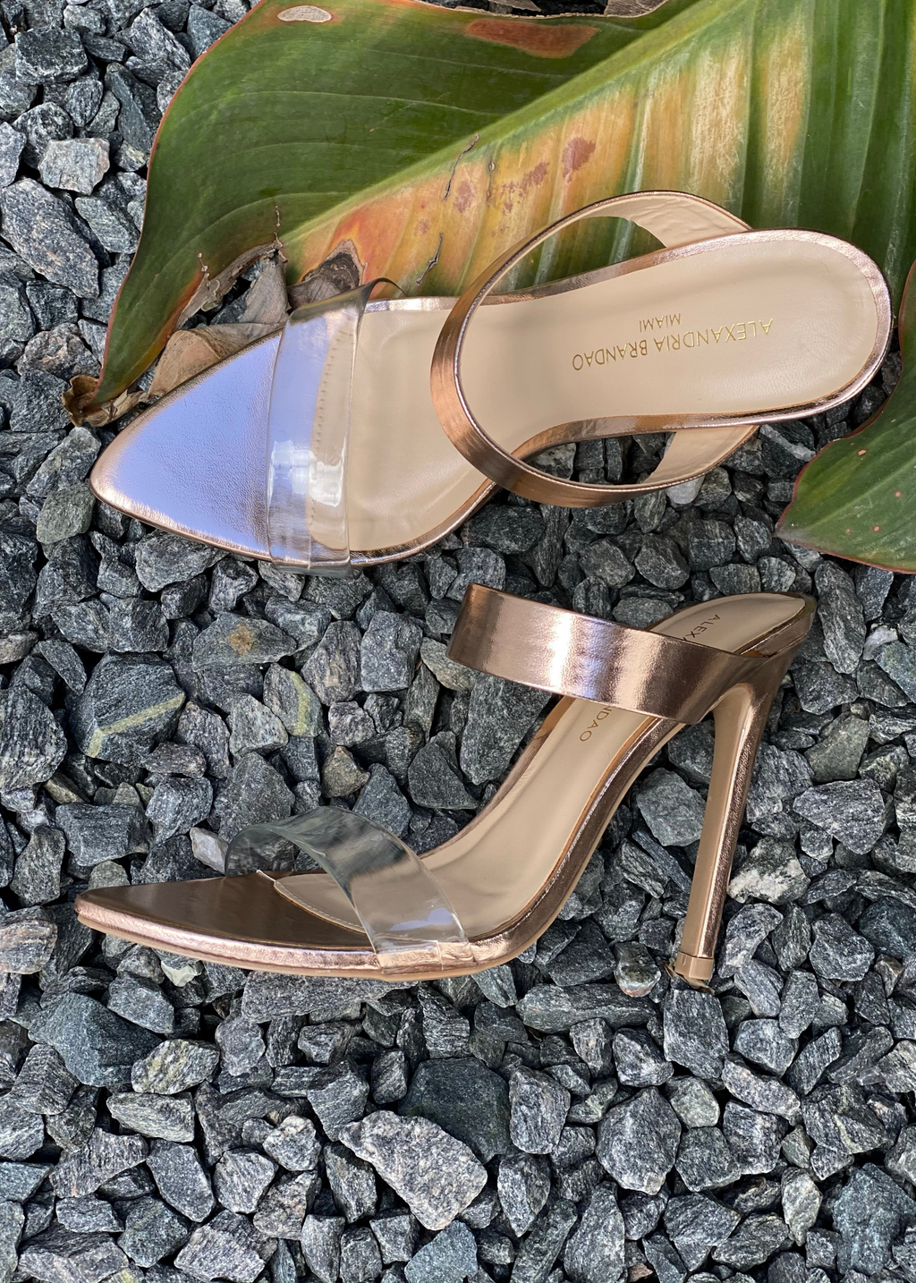 Audrey Rose Gold Heel