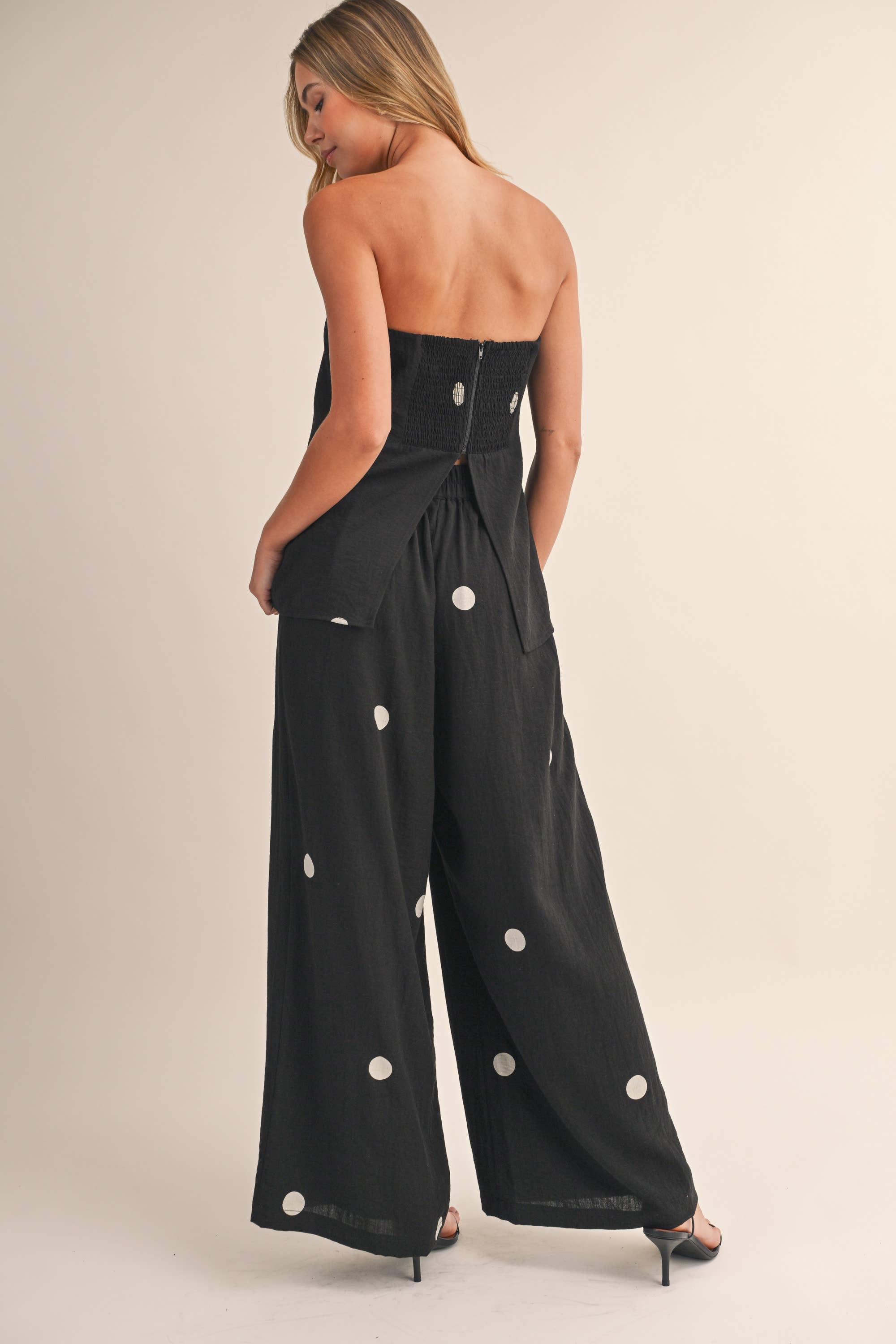 Maya polka dot set