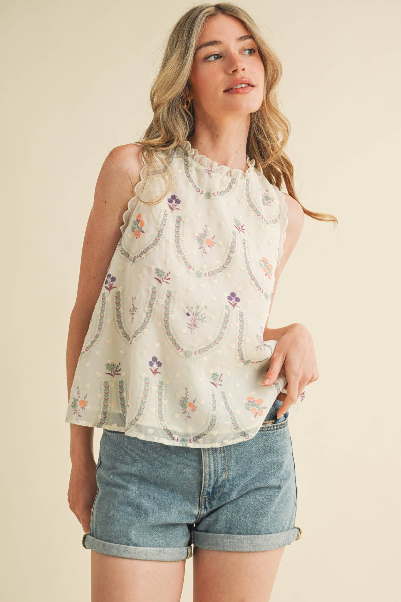 Michelle floral top