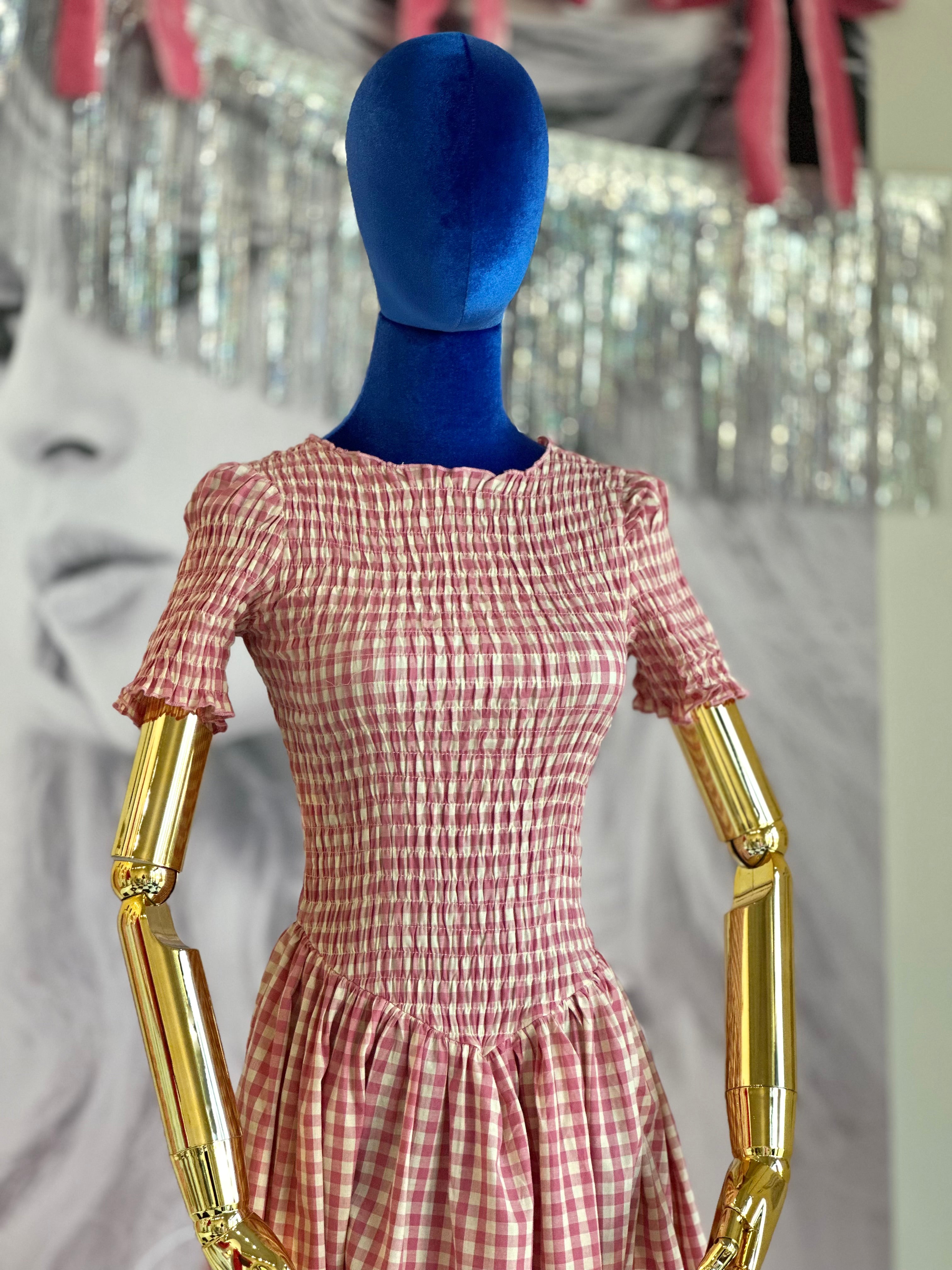 Aubrey smocked dress