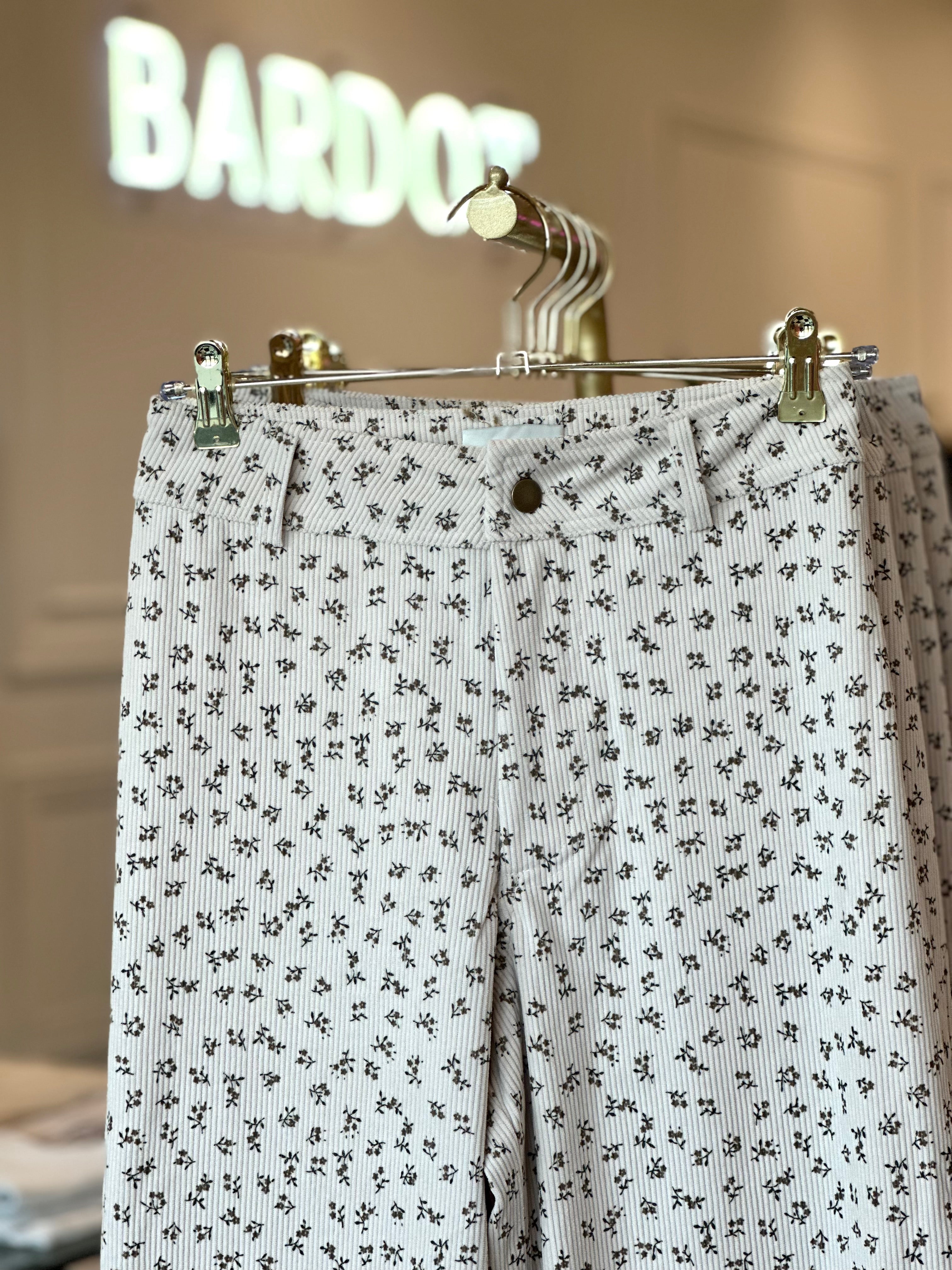 FLORENCE TAN CORDUROY PANTS