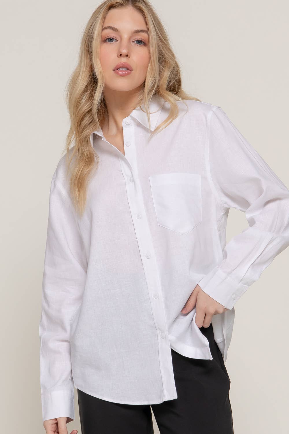 Rory Linen Blend Shirt