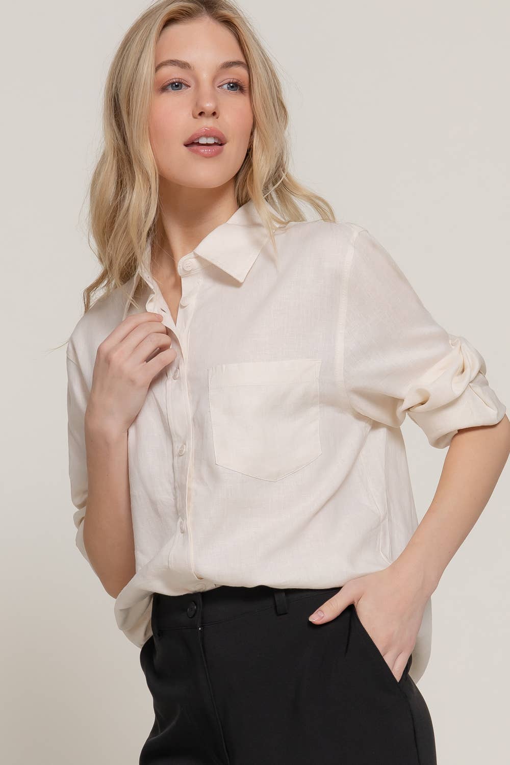 Rory Linen Blend Shirt