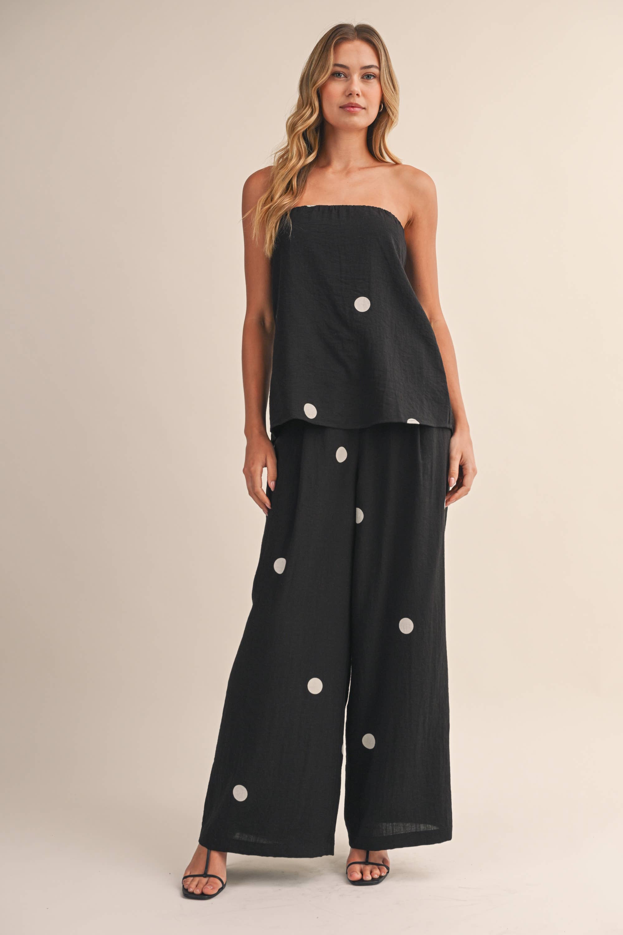 Maya polka dot set