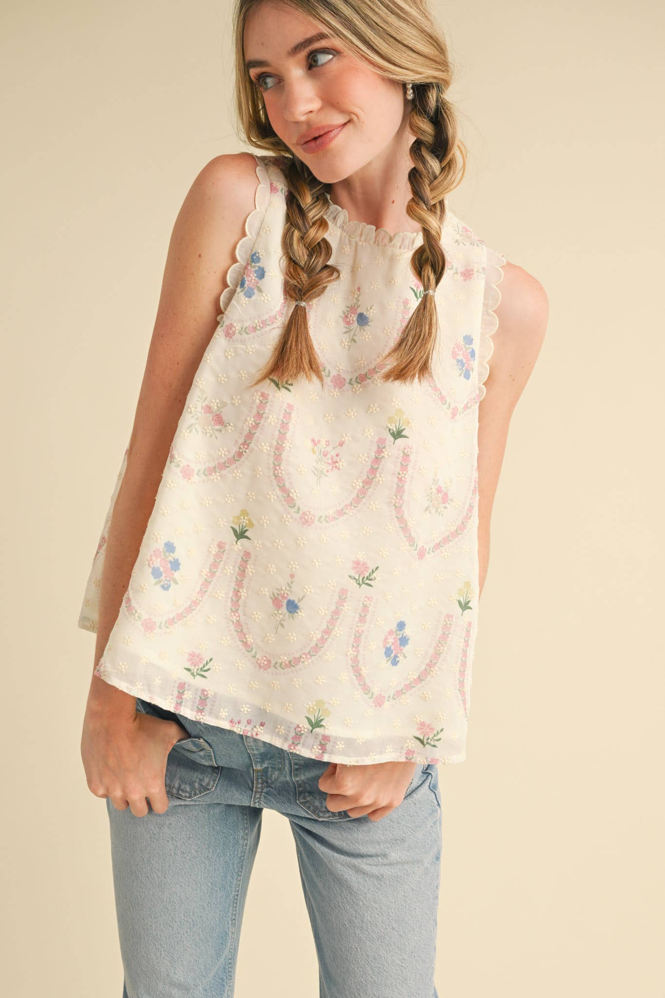 Michelle floral top