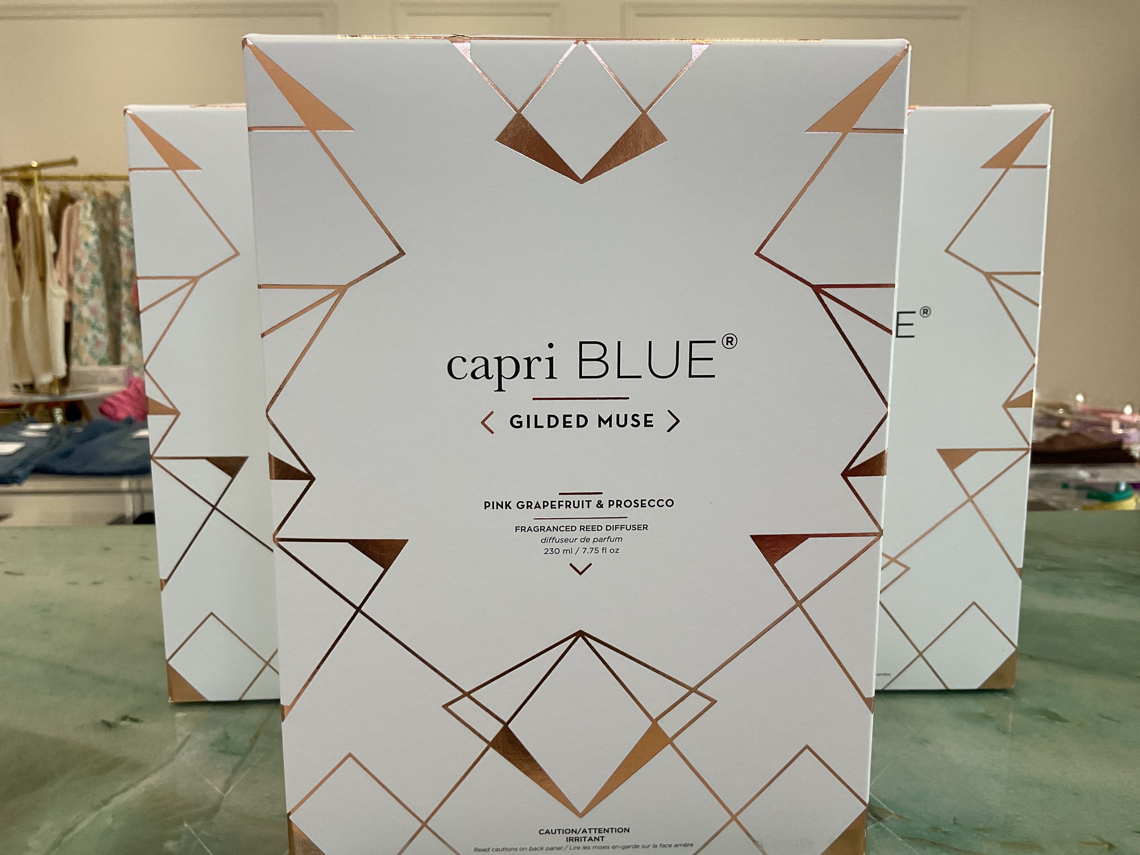 PINK GRAPEFRUIT & PROSECCO GILDED MUSE REED DIFFUSER