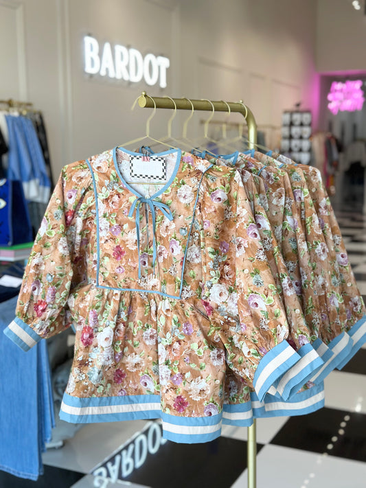 Terry blouse