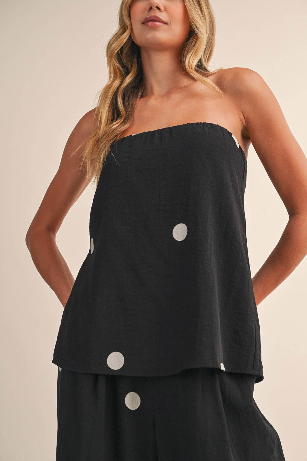 Maya polka dot set