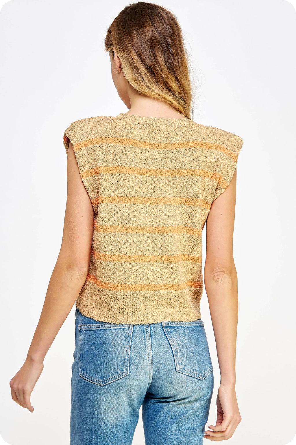 Andy Striped Knit Top