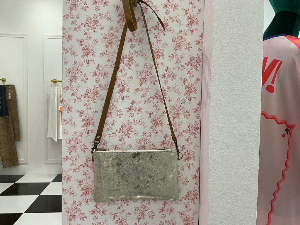 Leather crossbody