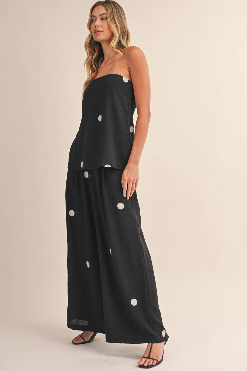 Maya polka dot set
