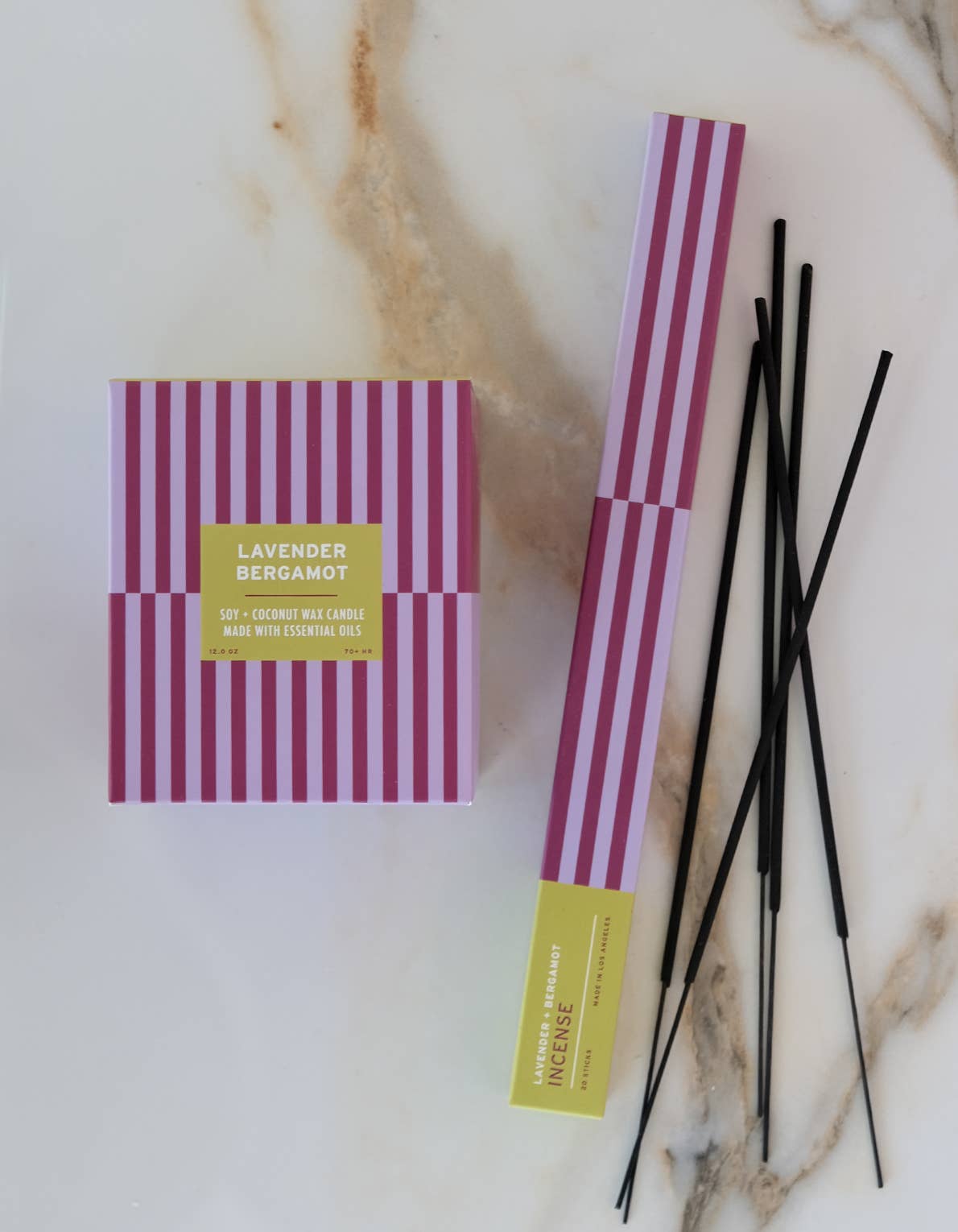 Essentials: Lavender + Bergamot Candle  | 12 oz.