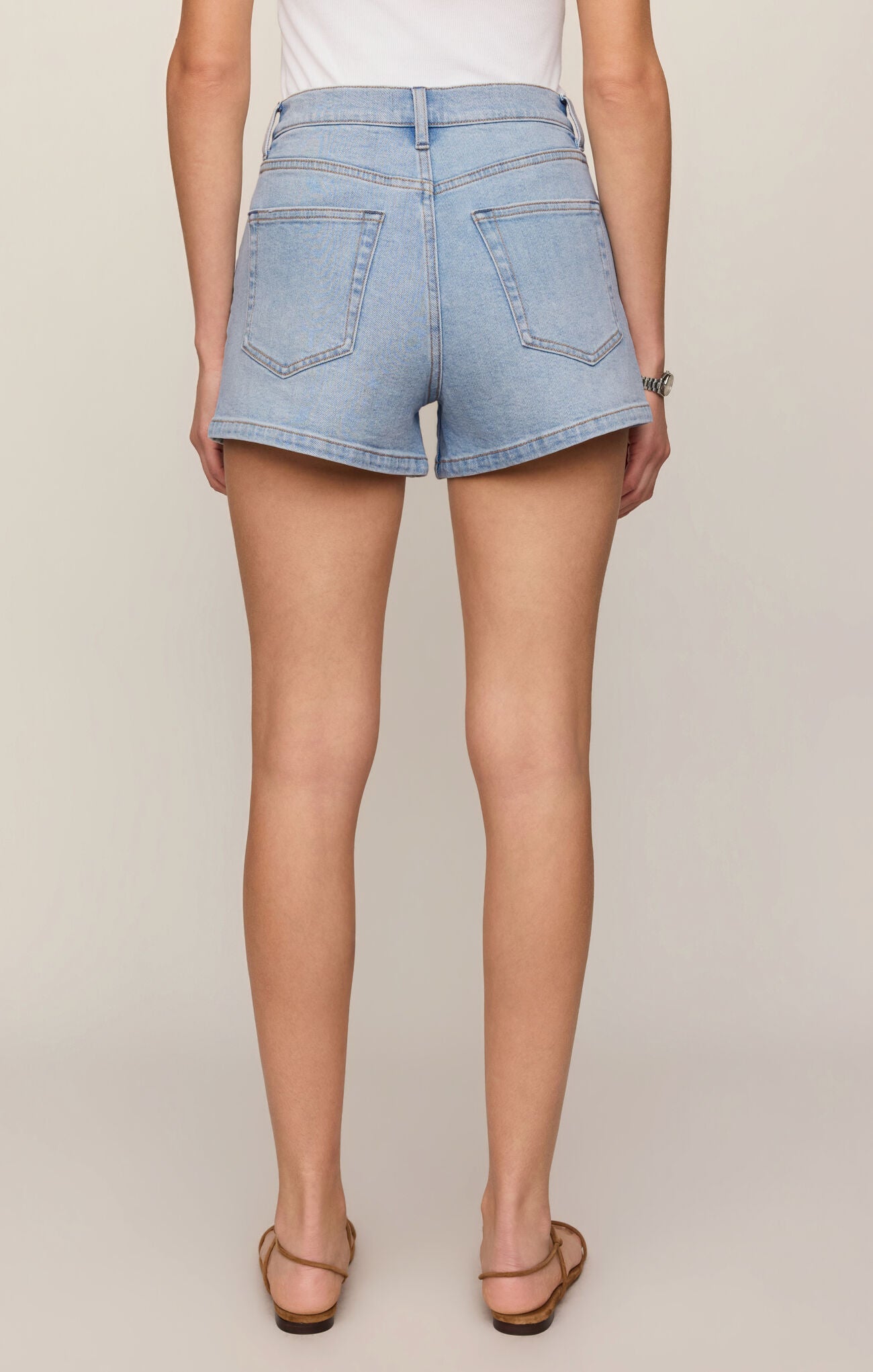 Camila high rise short denim
