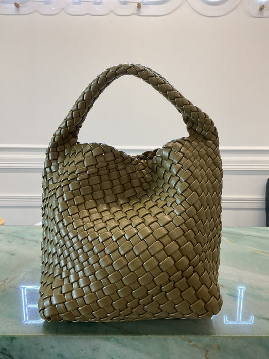 Sardine braided purse