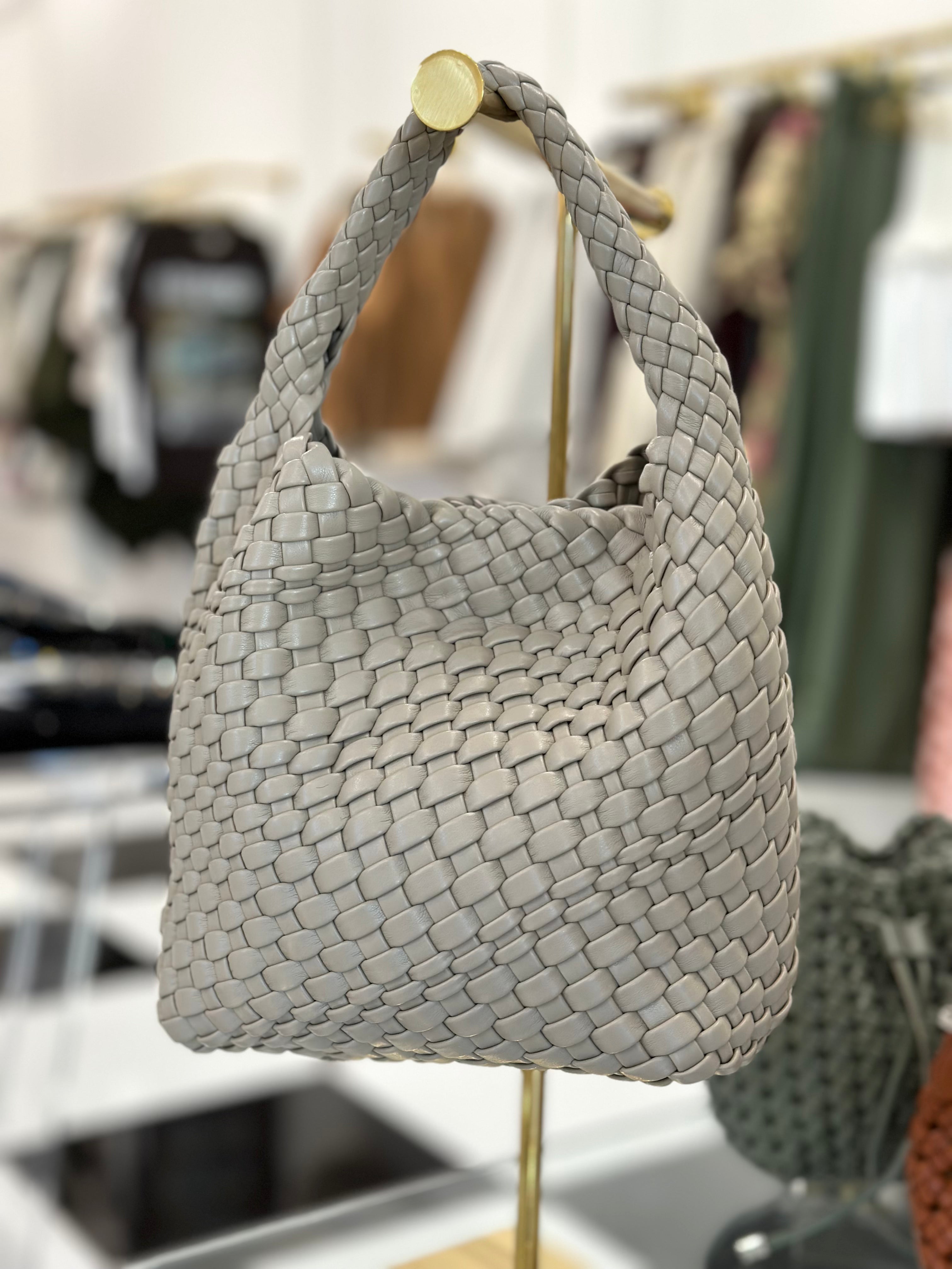 Sardine braided purse