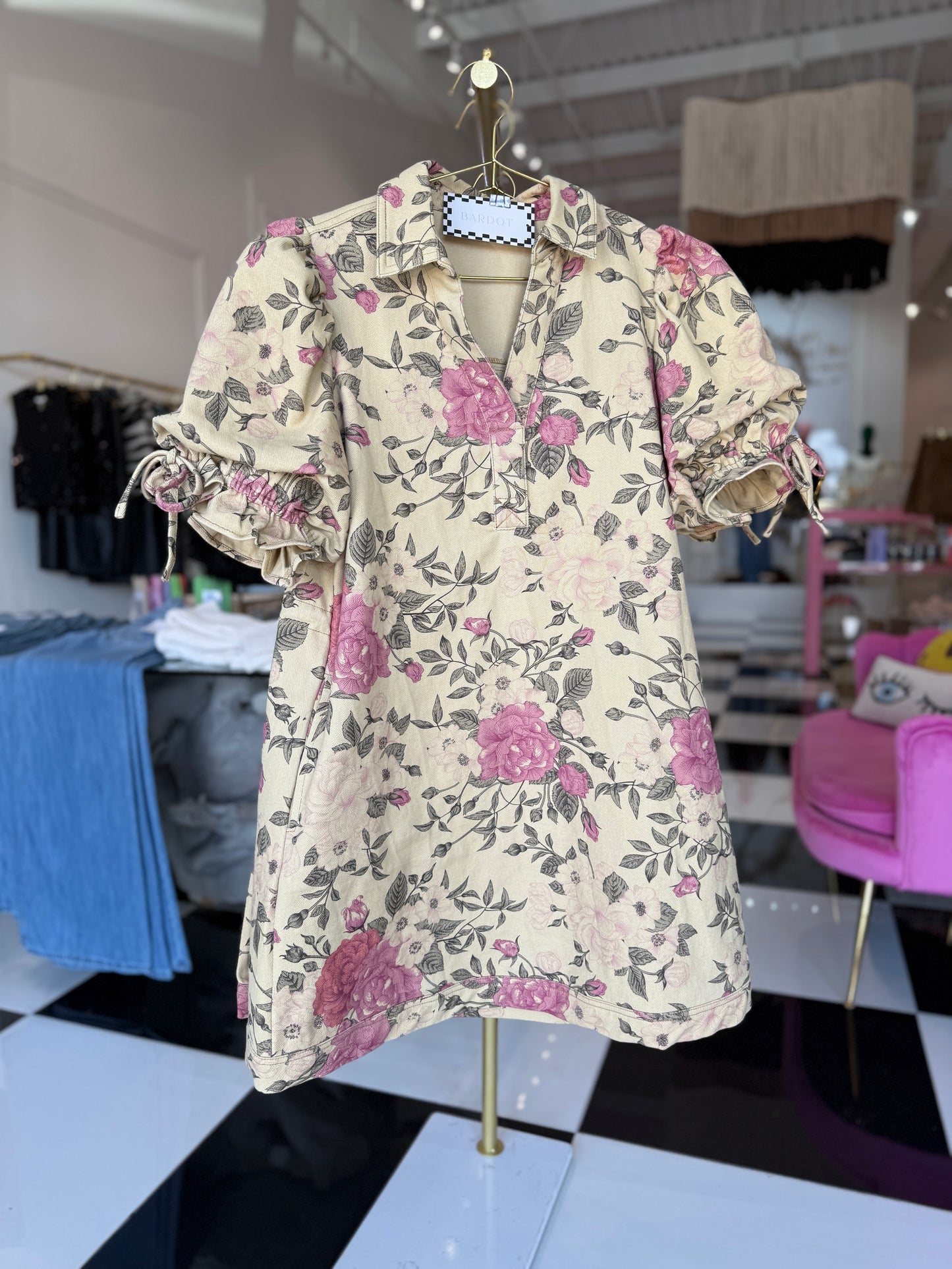 Dalia denim dress