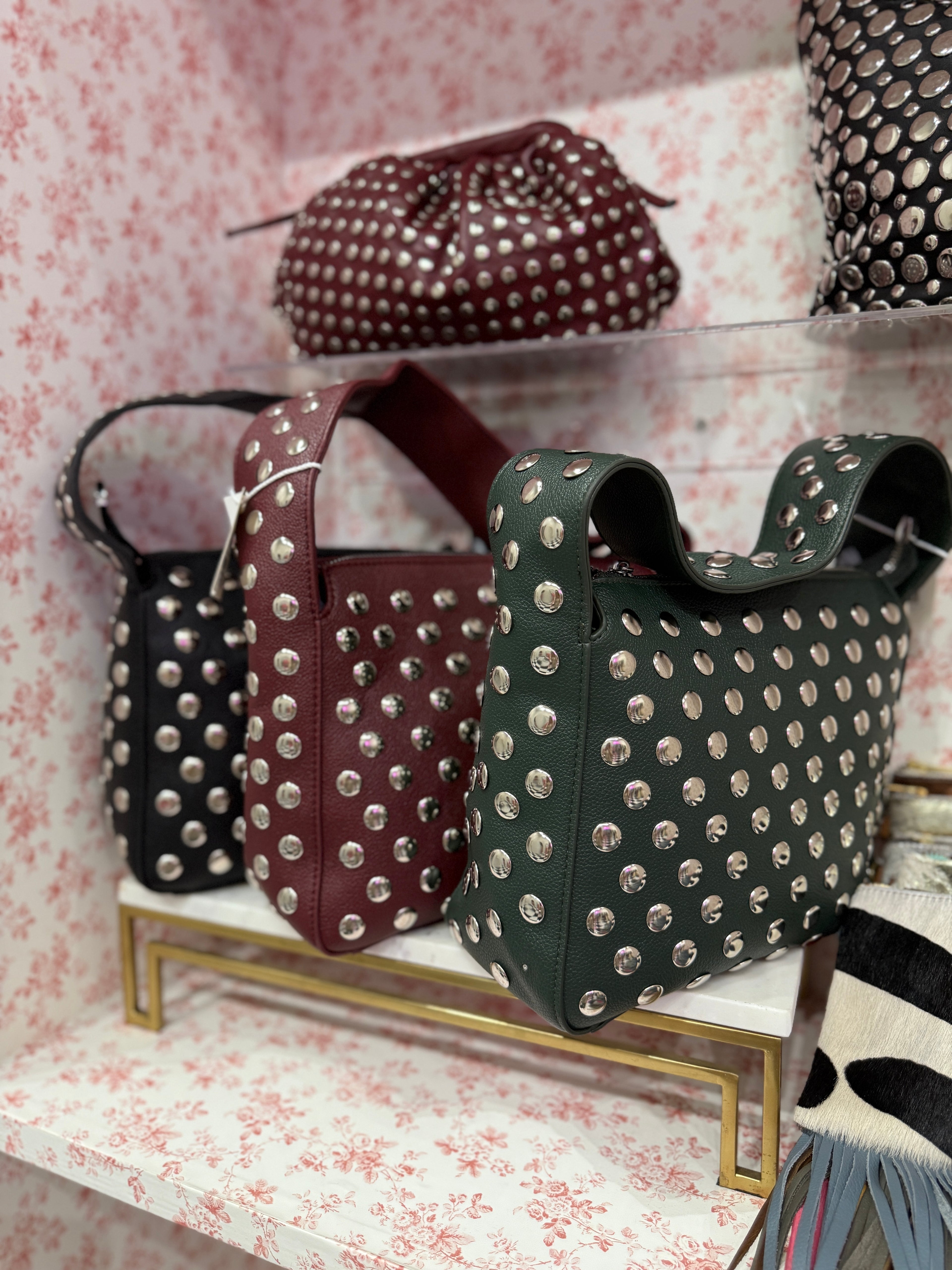 Barbara studded purse