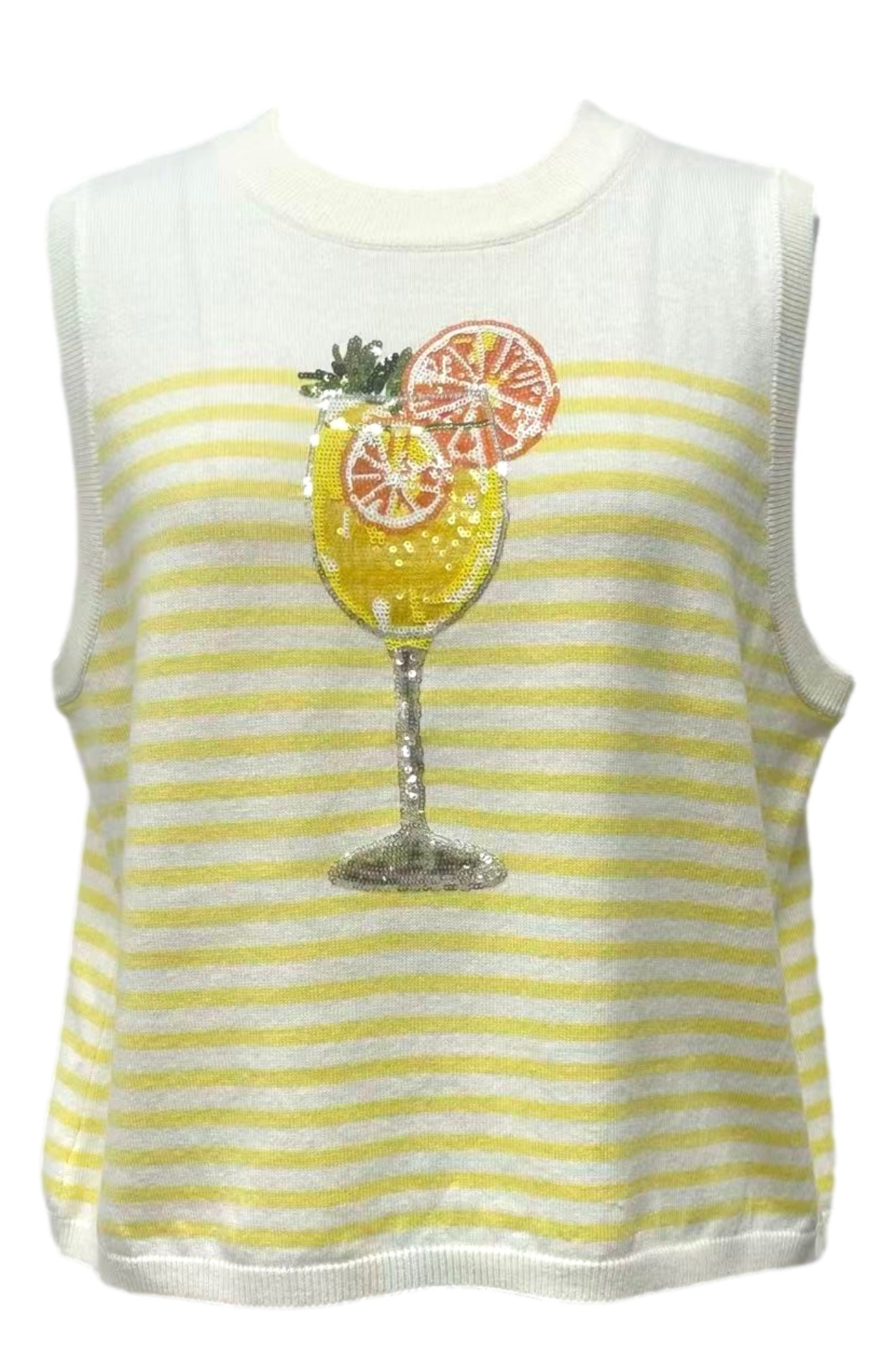 Cocktail knit tank