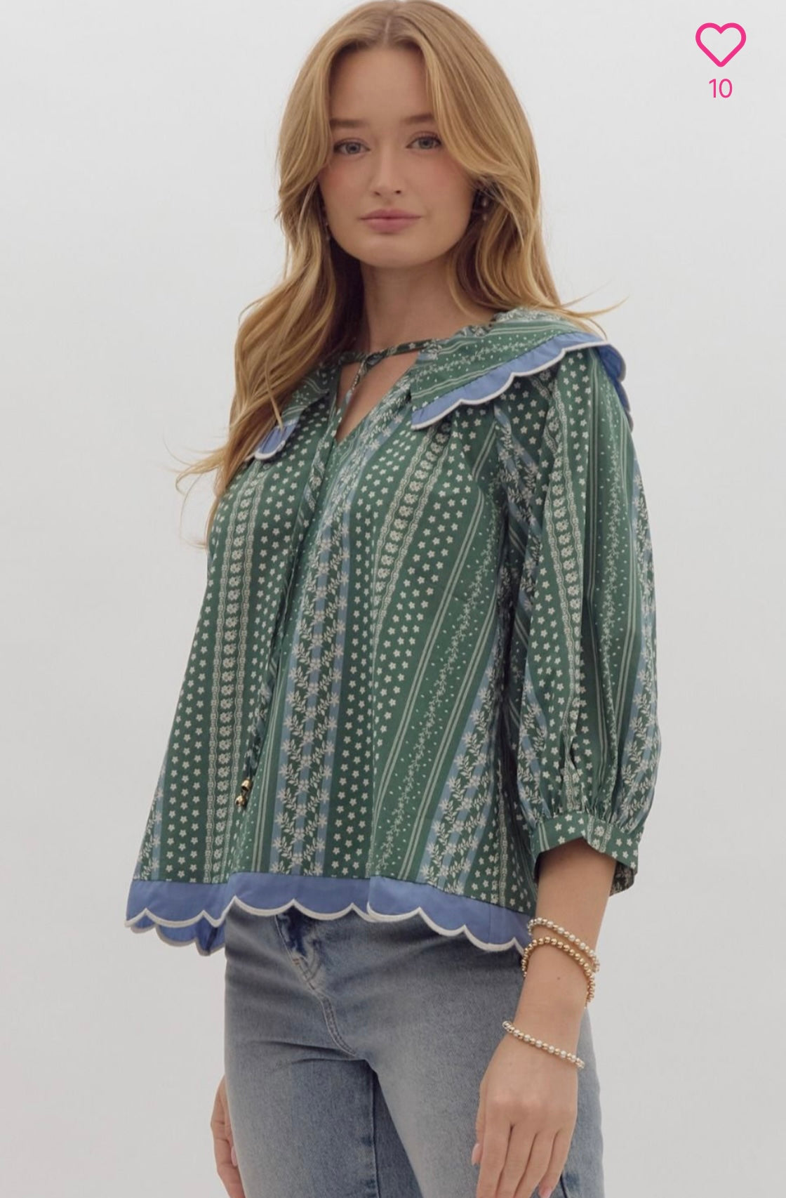 Forest blouse