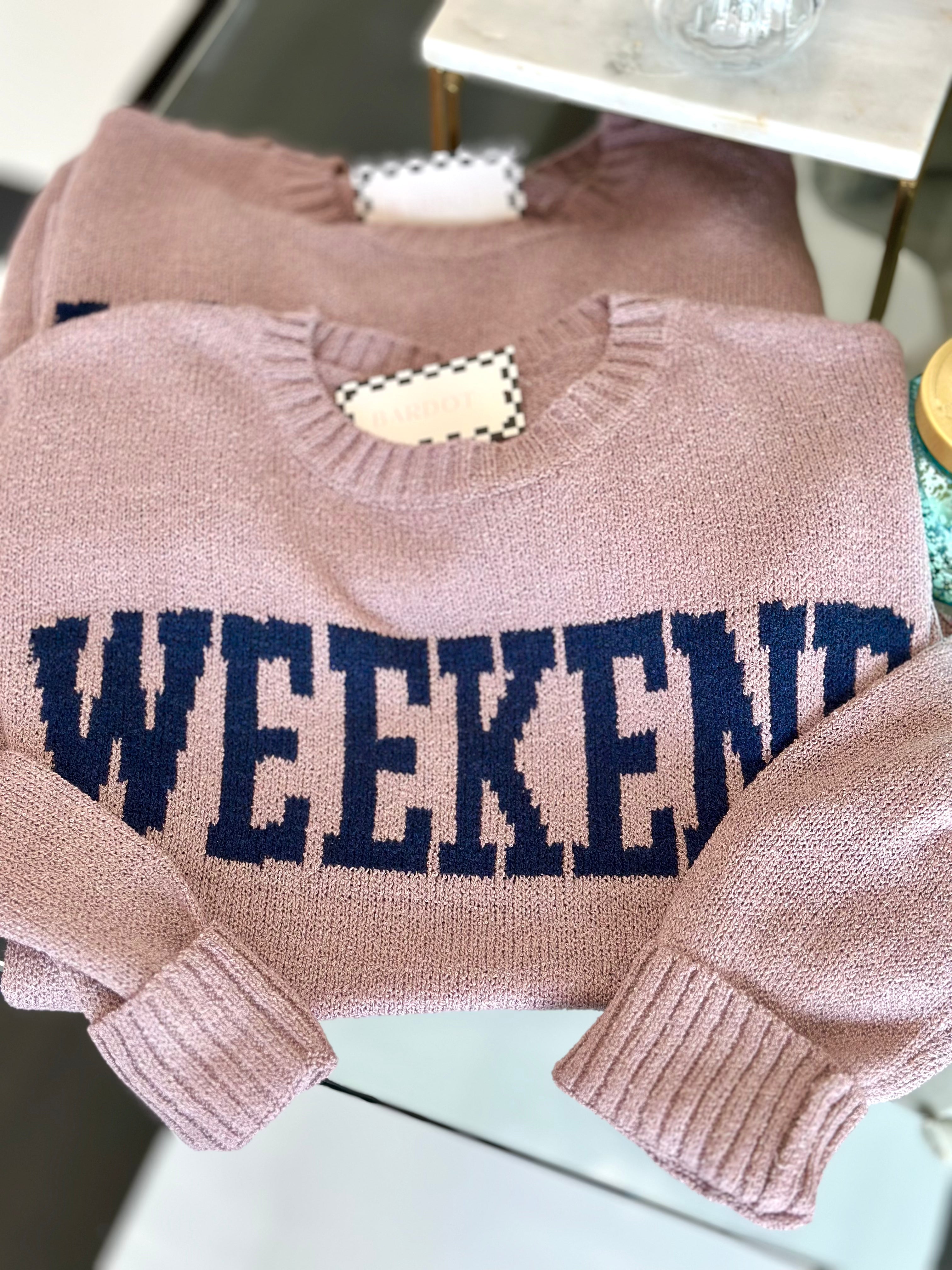 Weekend sweatshirt