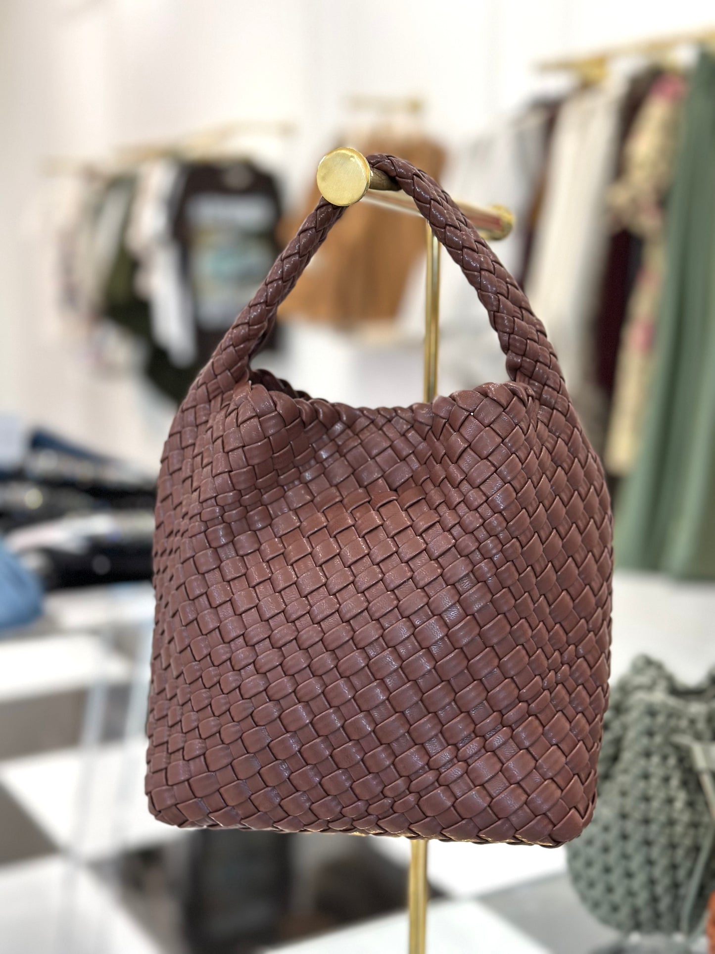 Sardine braided purse