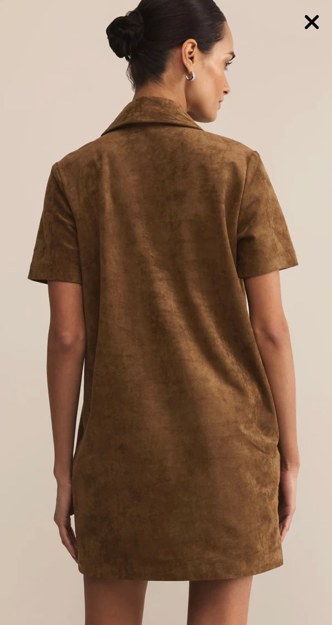 SYDNEY SUEDE MINI DRESS